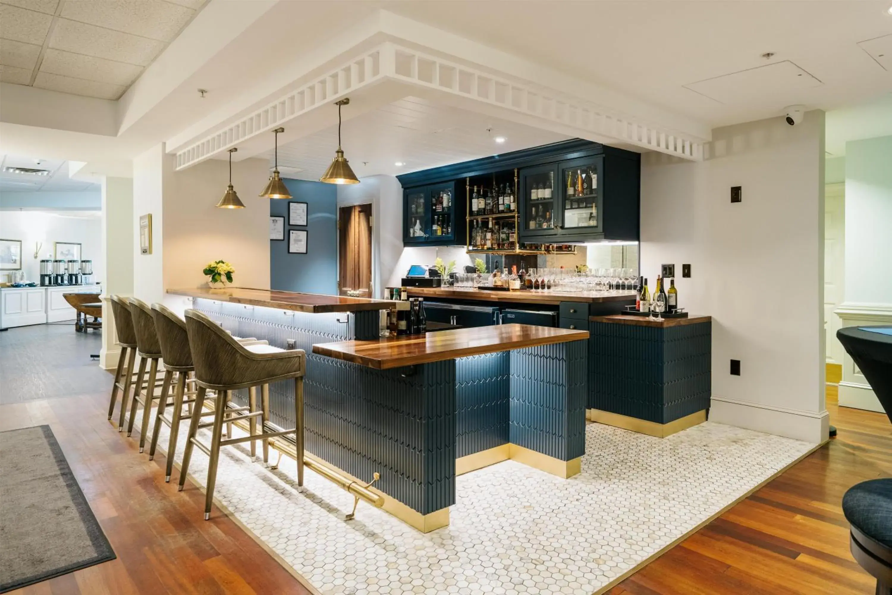 Lounge or bar in The Bellmoor Inn and Spa Lounge or bar in The Bellmoor Inn and Spa