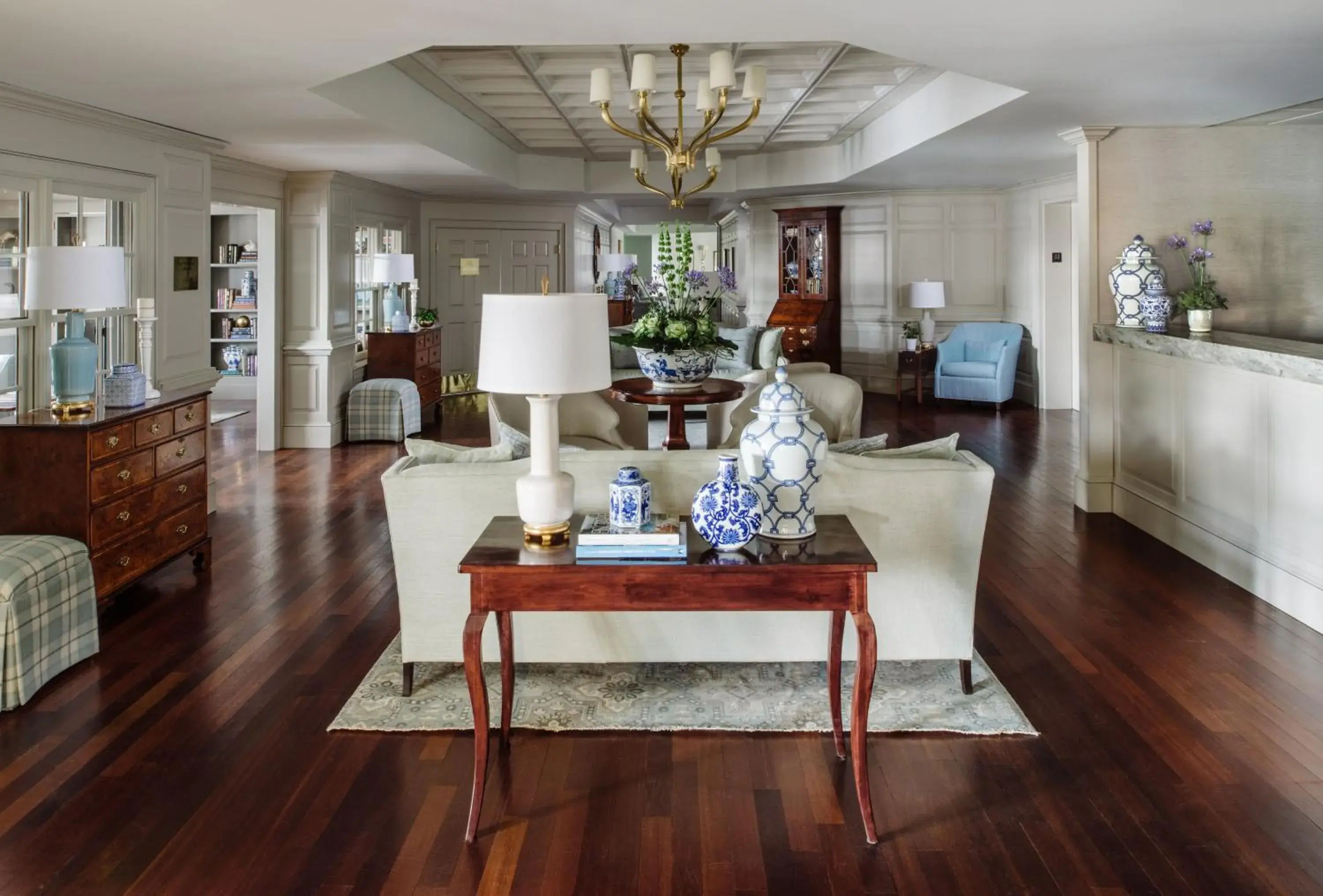 Lobby or reception in The Bellmoor Inn and Spa Lobby or reception in The Bellmoor Inn and Spa