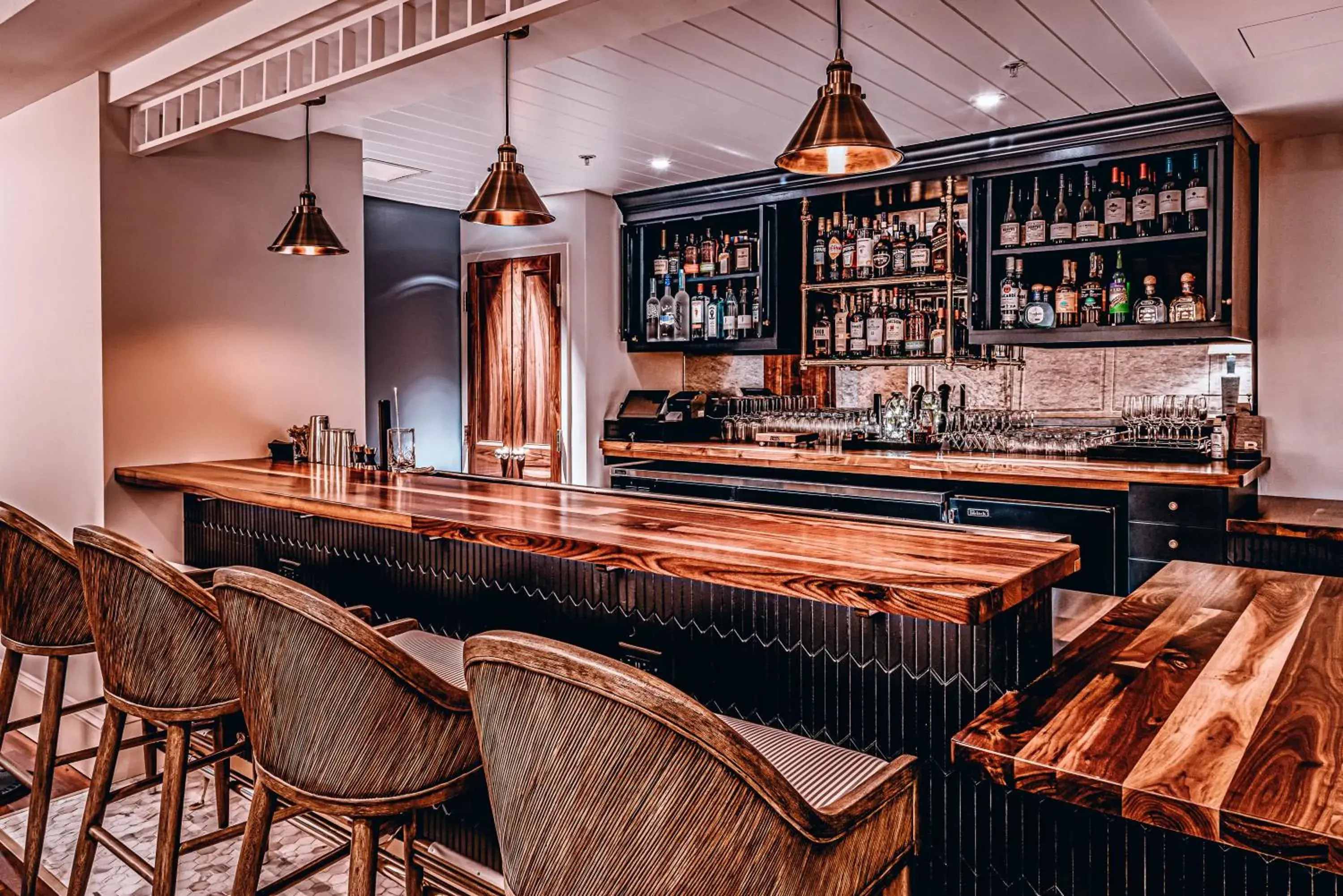 Lounge or bar in The Bellmoor Inn and Spa Lounge or bar in The Bellmoor Inn and Spa