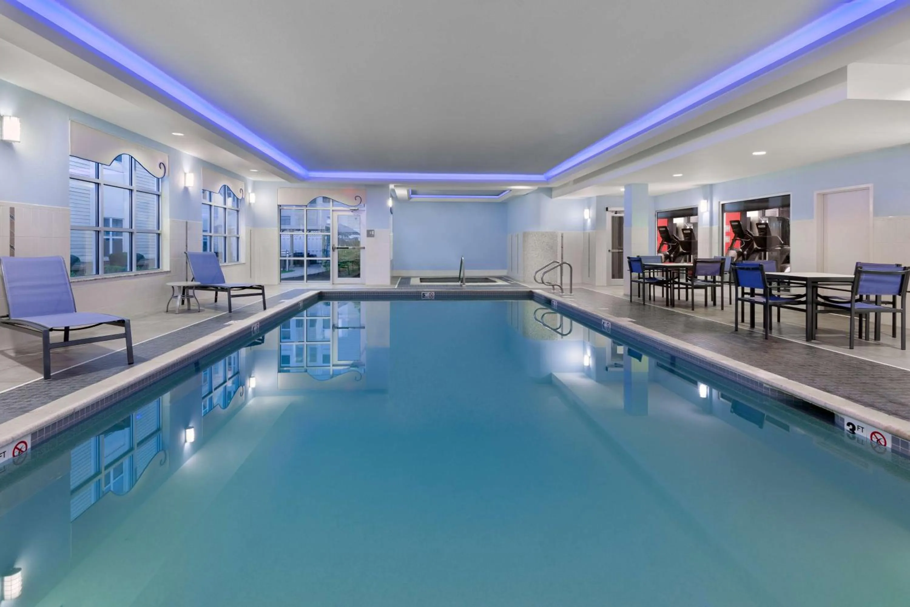 Pool view in Homewood Suites by Hilton Boston/Canton, MA