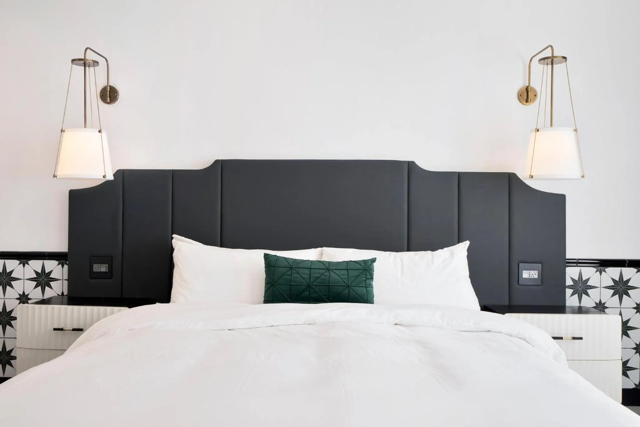 Bed in Casablanca Inn