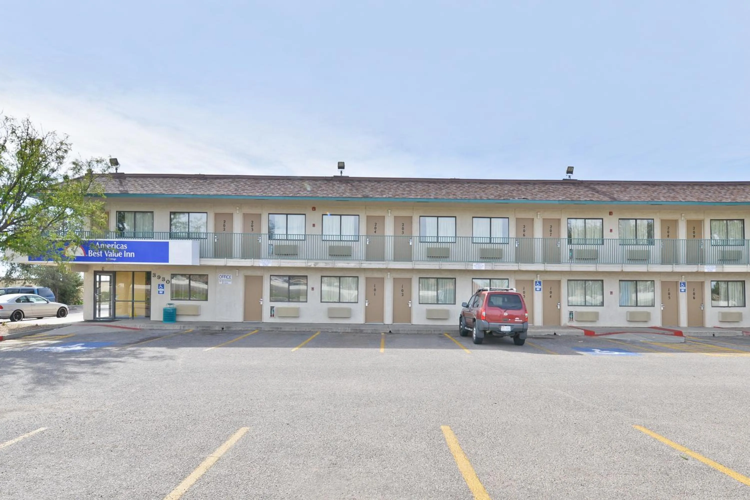 Property building in Americas Best Value Inn Amarillo Airport/Grand Street