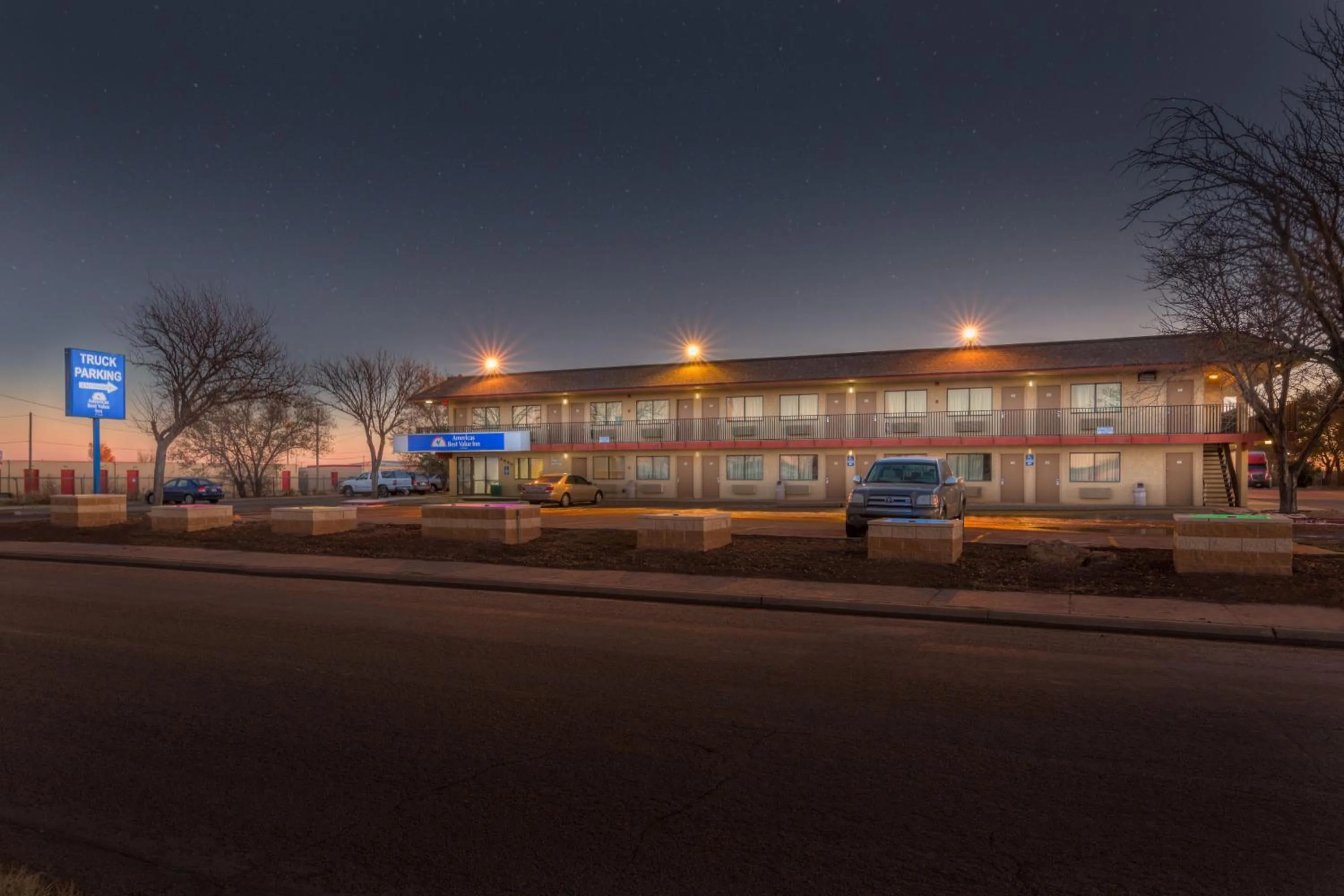 Property building in Americas Best Value Inn Amarillo Airport/Grand Street