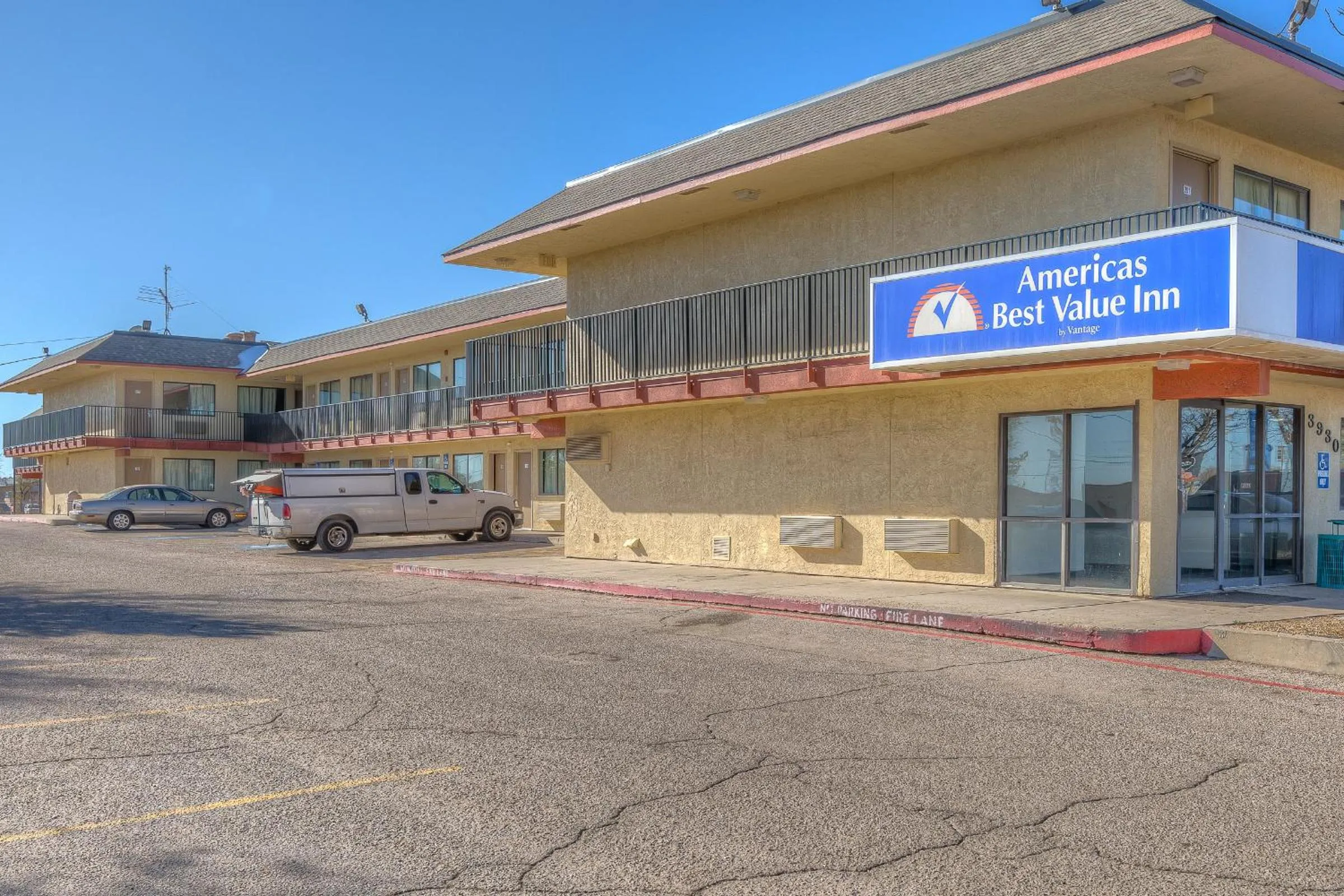 Property building in Americas Best Value Inn Amarillo Airport/Grand Street