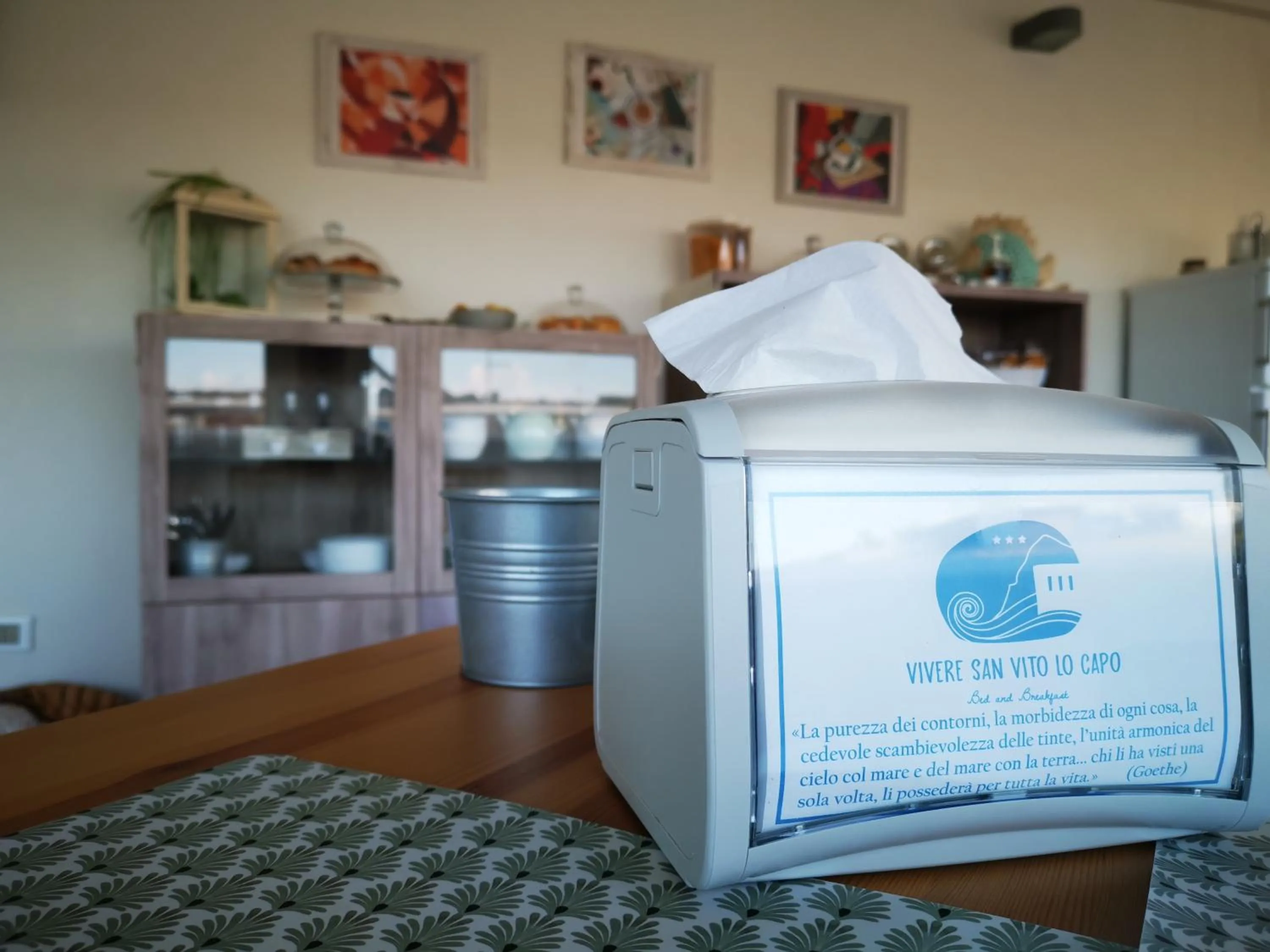 Breakfast in B&B Vivere San Vito Lo Capo