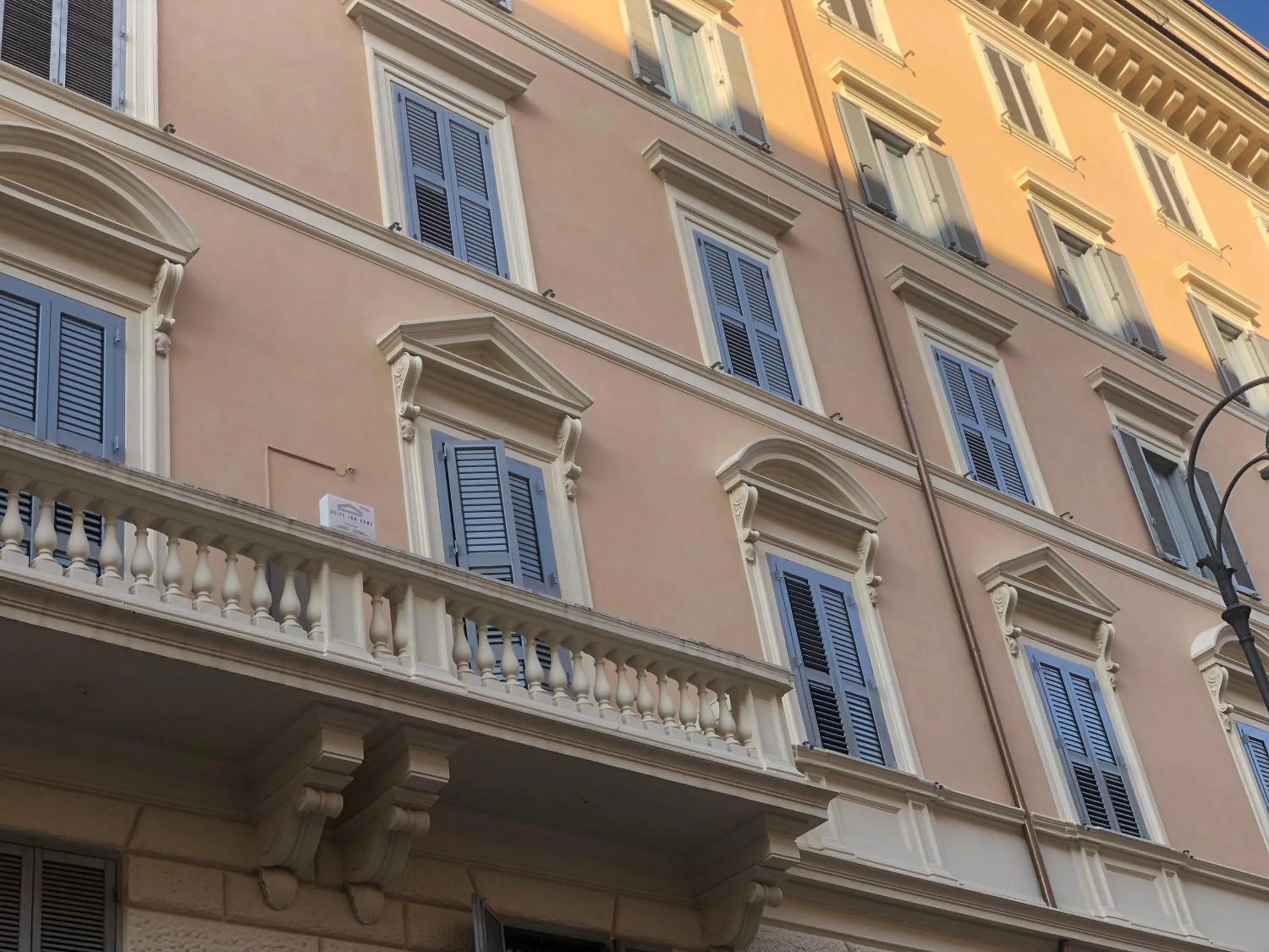 Property building in Suite Inn Rome