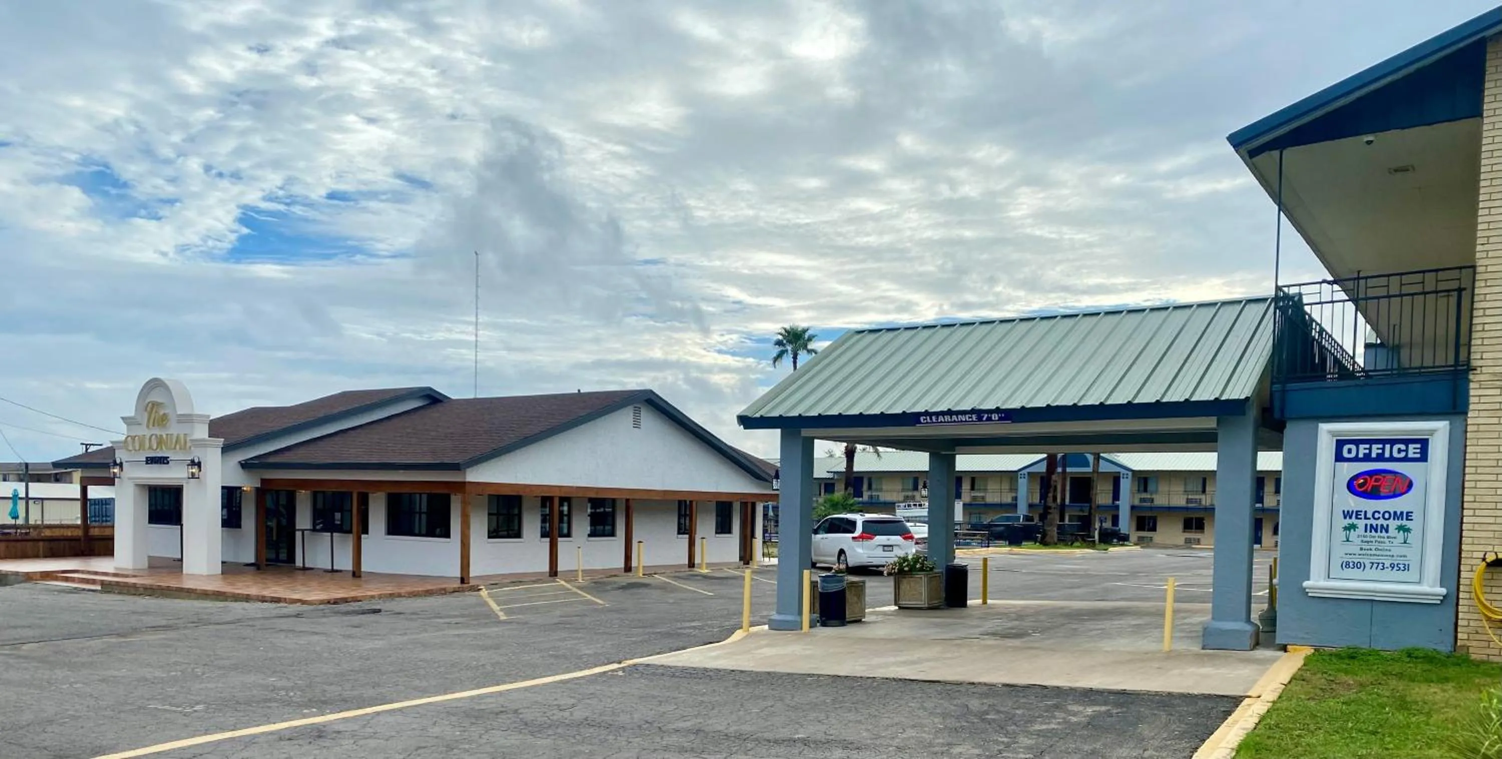 Property building in Welcome Inn