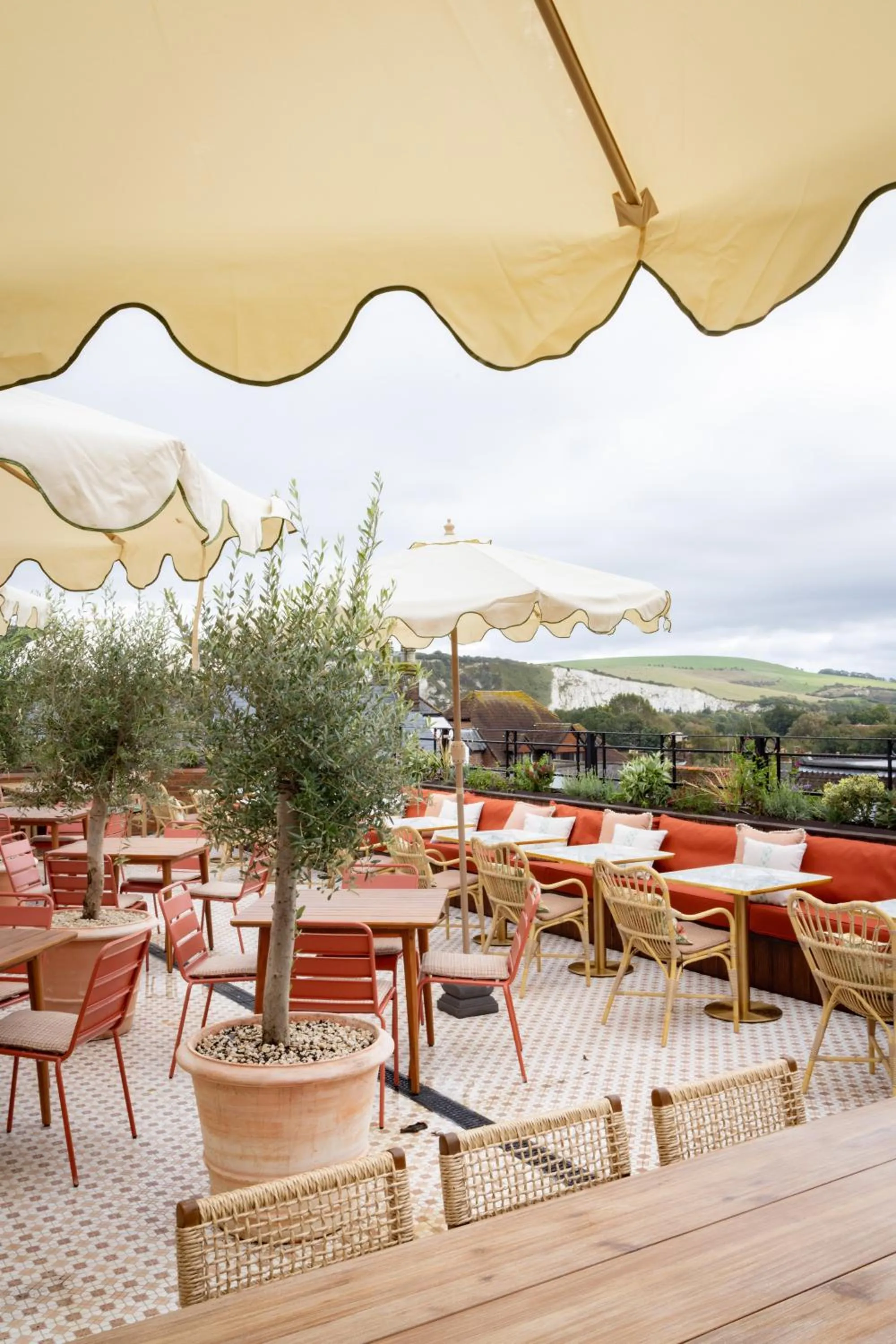 Balcony/Terrace in The White Hart - A Heartwood Inn