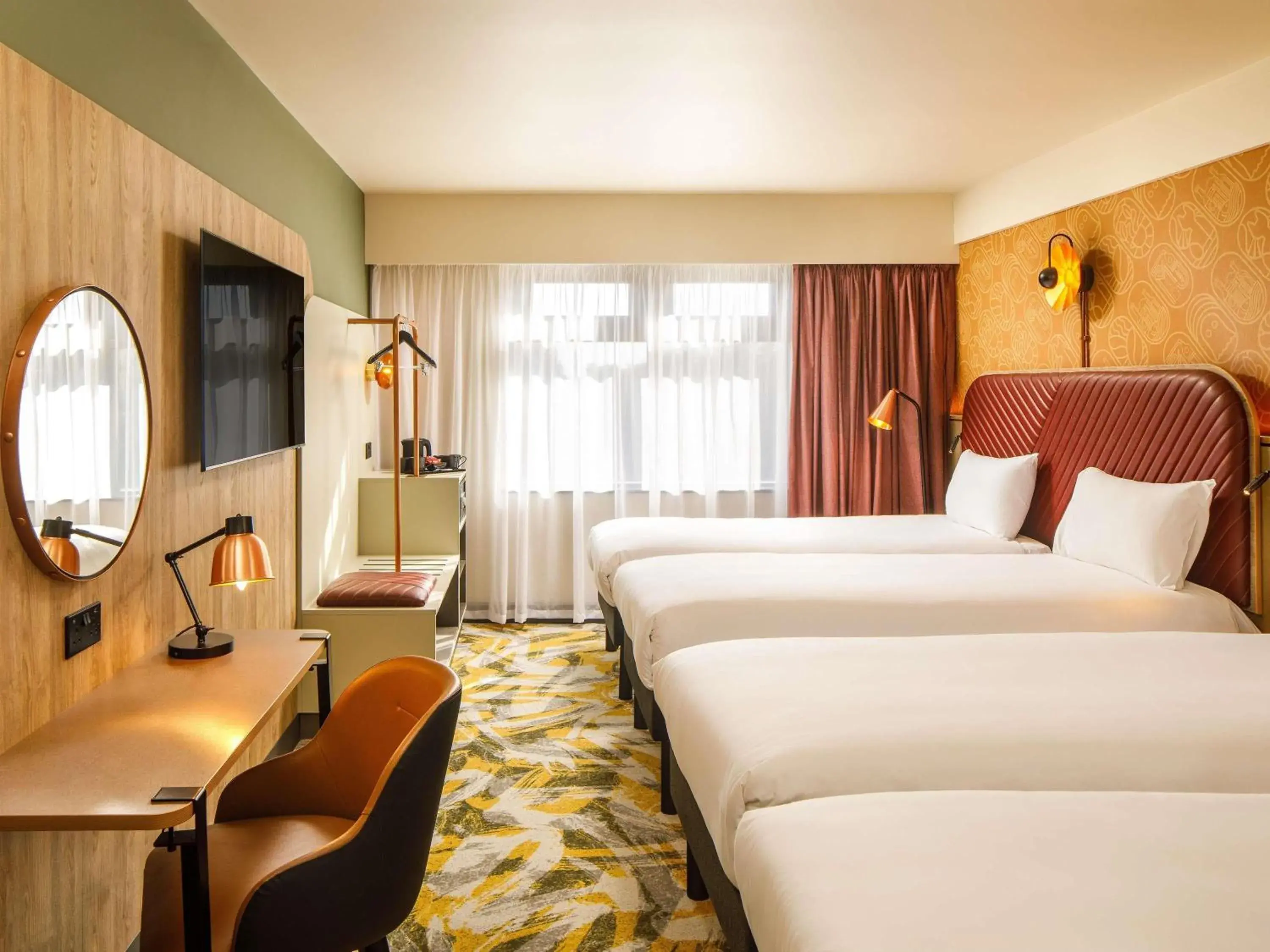 Bedroom, Bed in ibis Styles York Centre Bedroom, Bed in ibis Styles York Centre