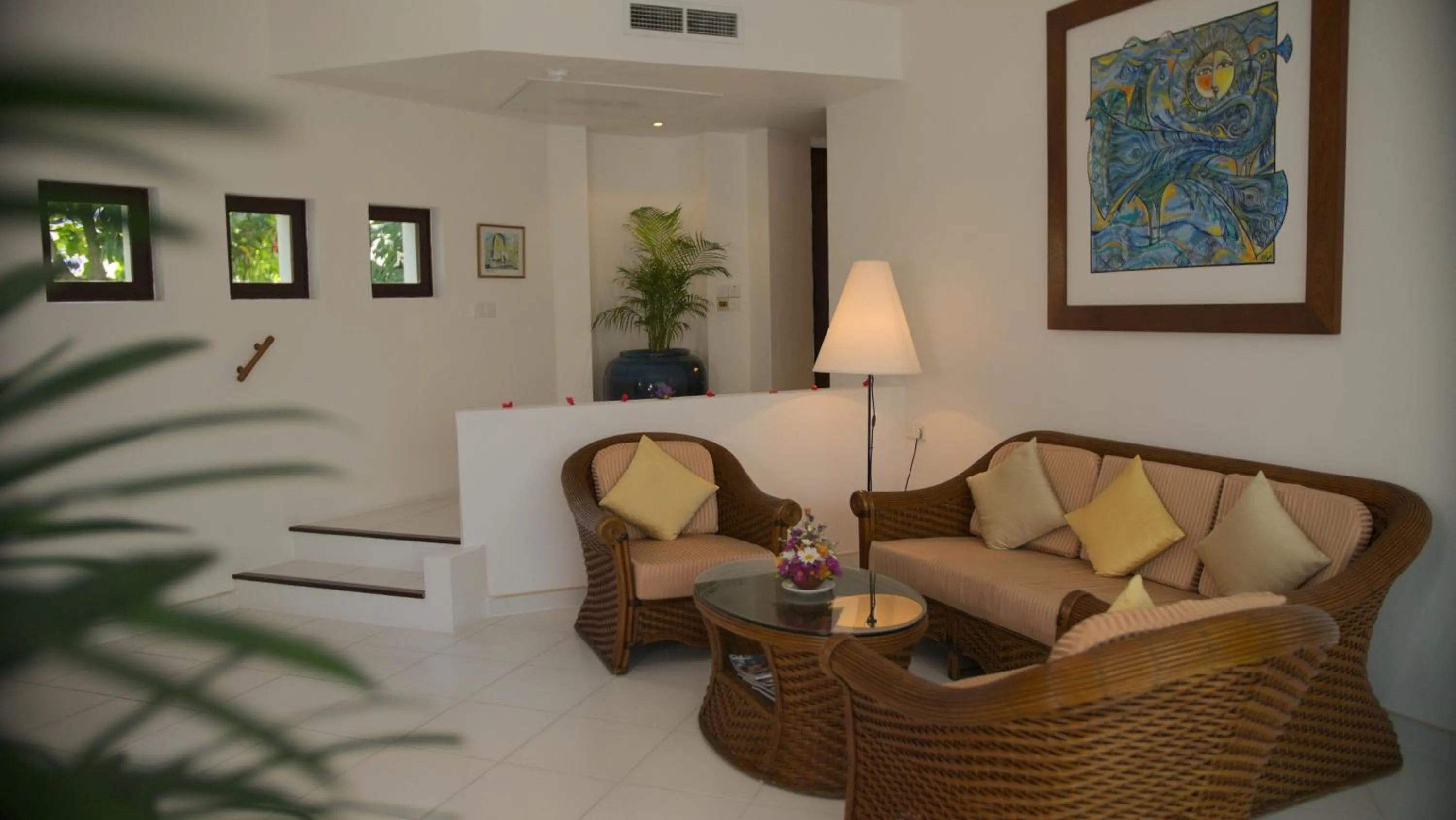 Living room in Lanka Princess All Inclusive Hotel