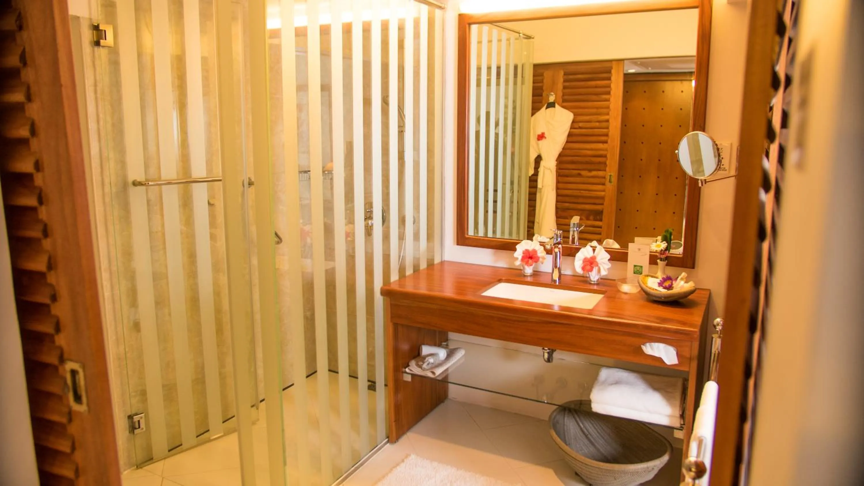 Shower in Lanka Princess All Inclusive Hotel