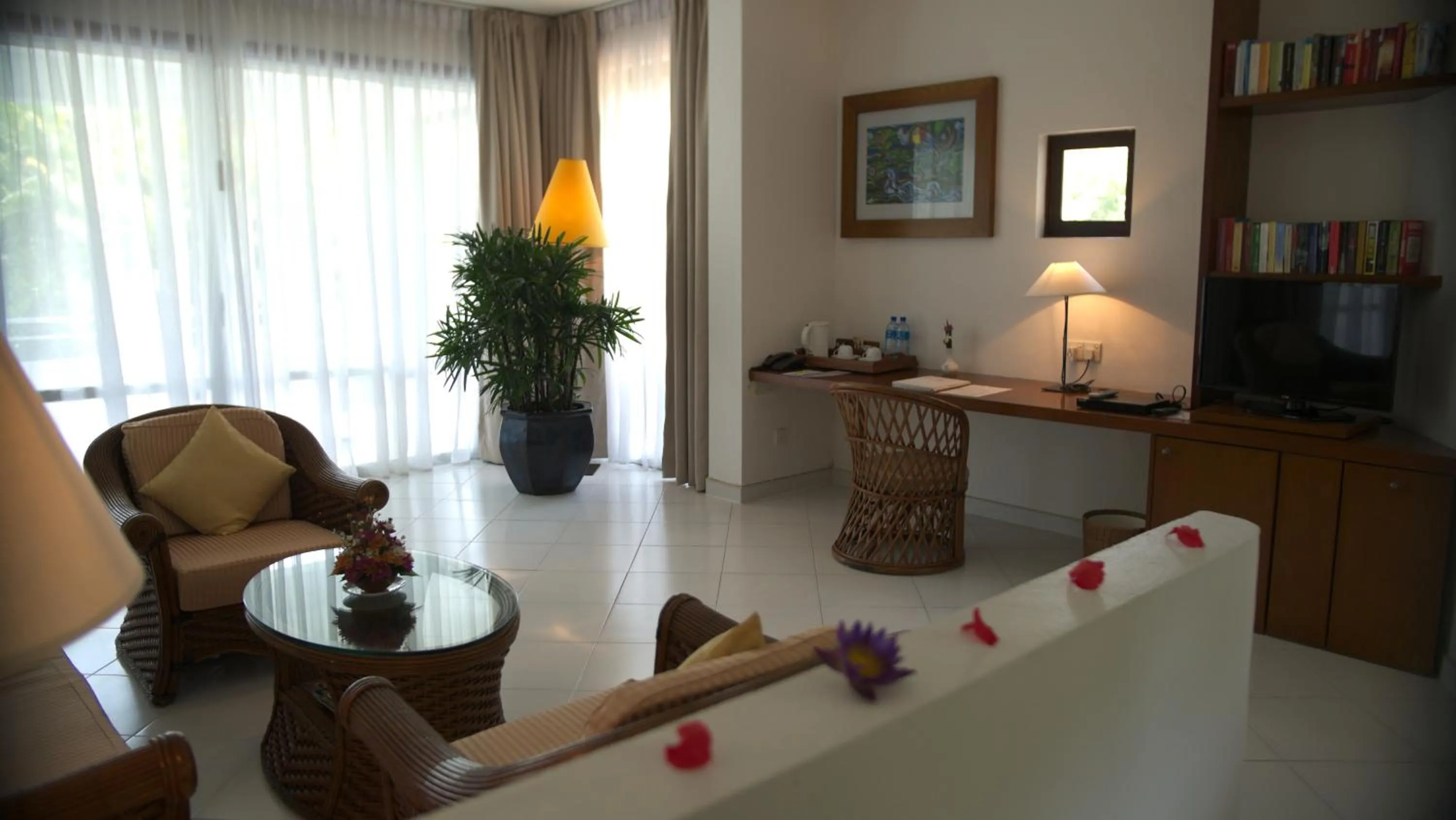 Living room in Lanka Princess All Inclusive Hotel