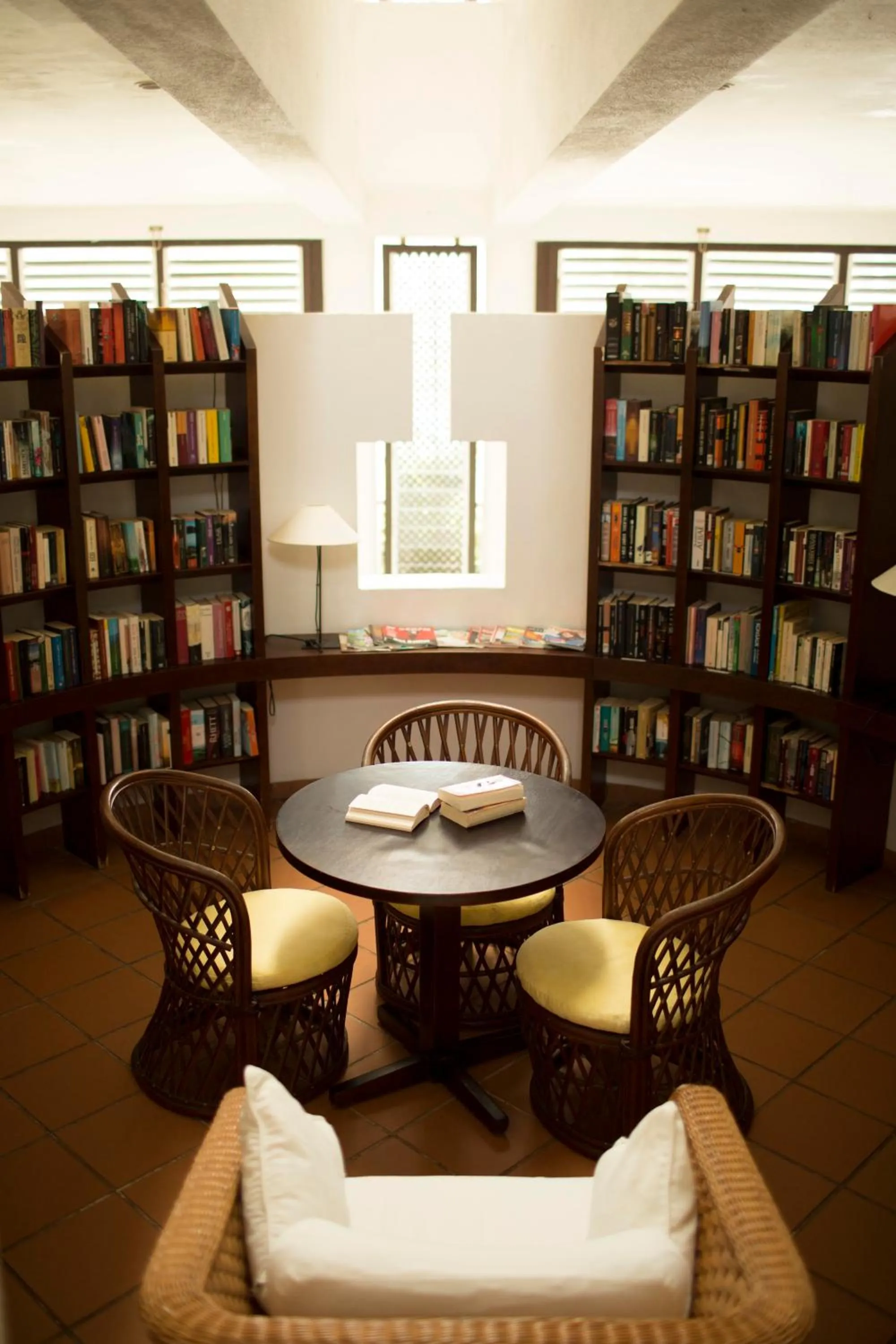 Library in Lanka Princess All Inclusive Hotel
