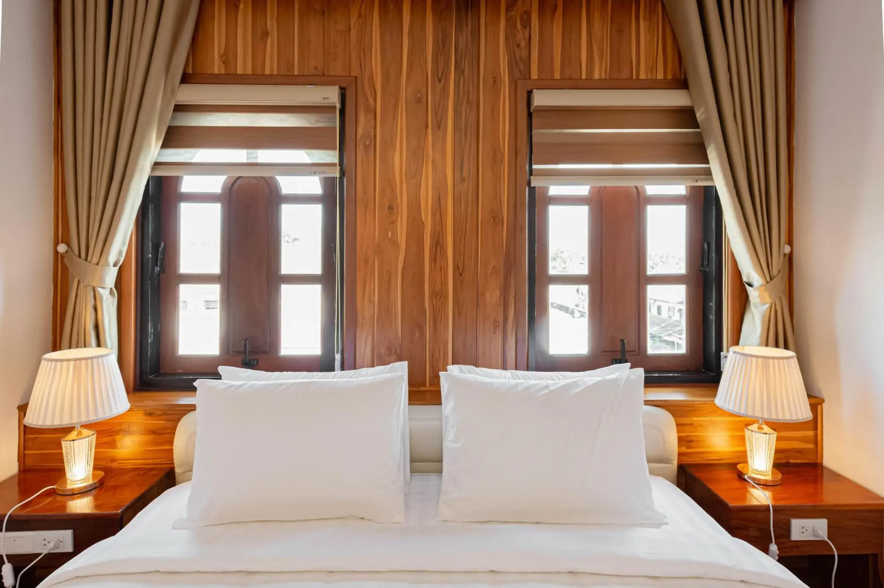 Bed in Merry Riverside Hotel Bed in Merry Riverside Hotel