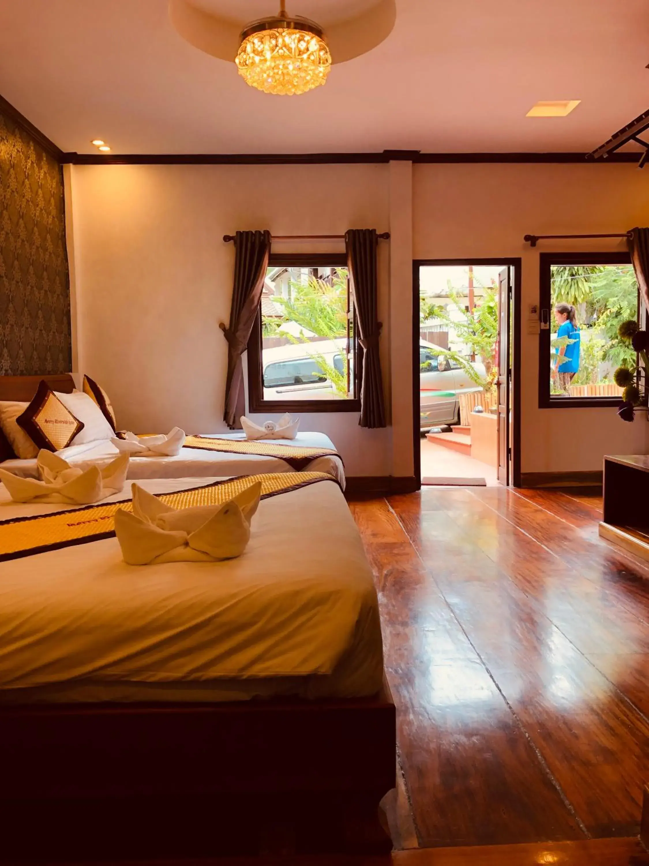 Bedroom, Bed in Merry Riverside Hotel Bedroom, Bed in Merry Riverside Hotel