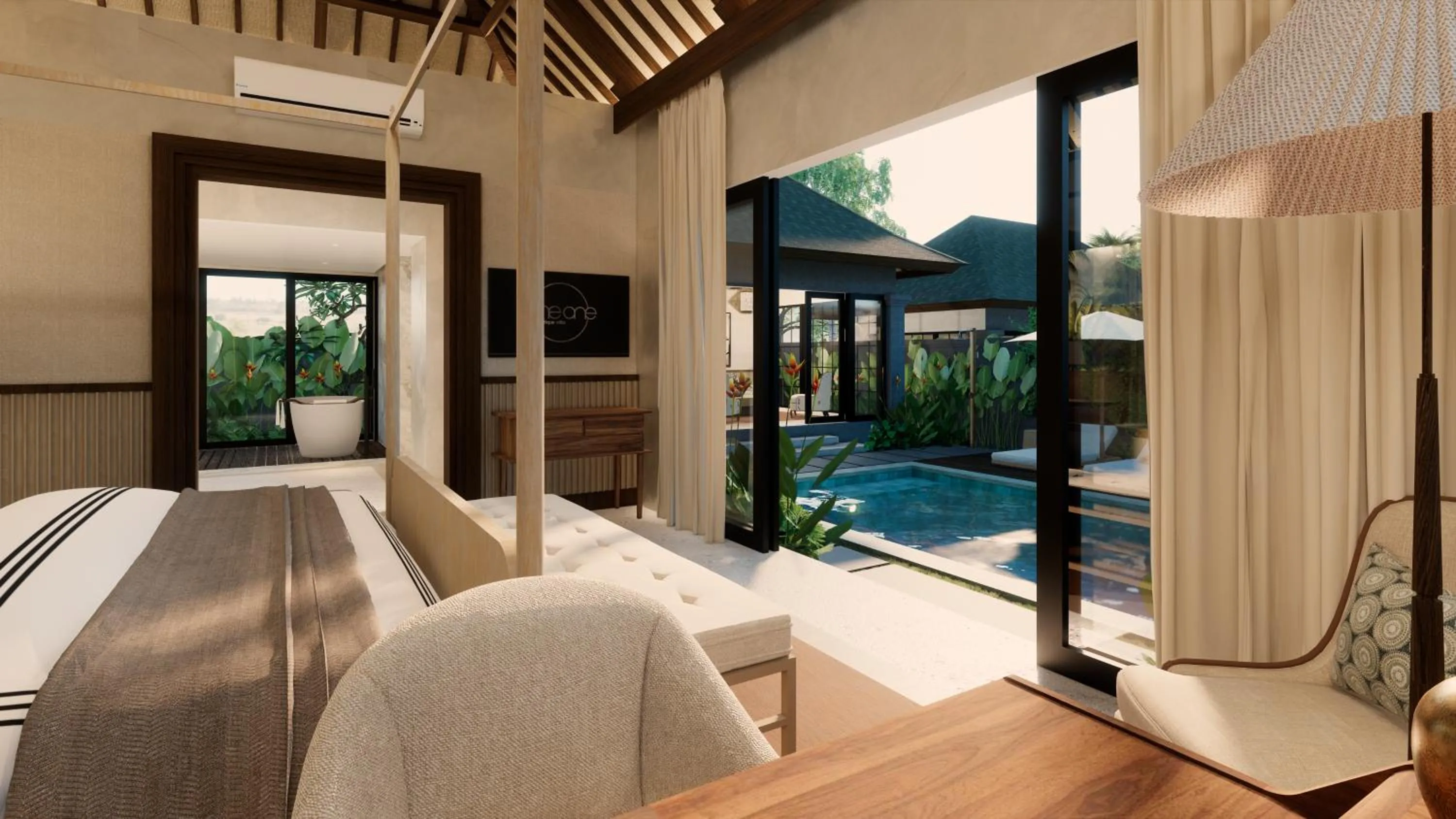 Photo of the whole room in The One Boutique Villa