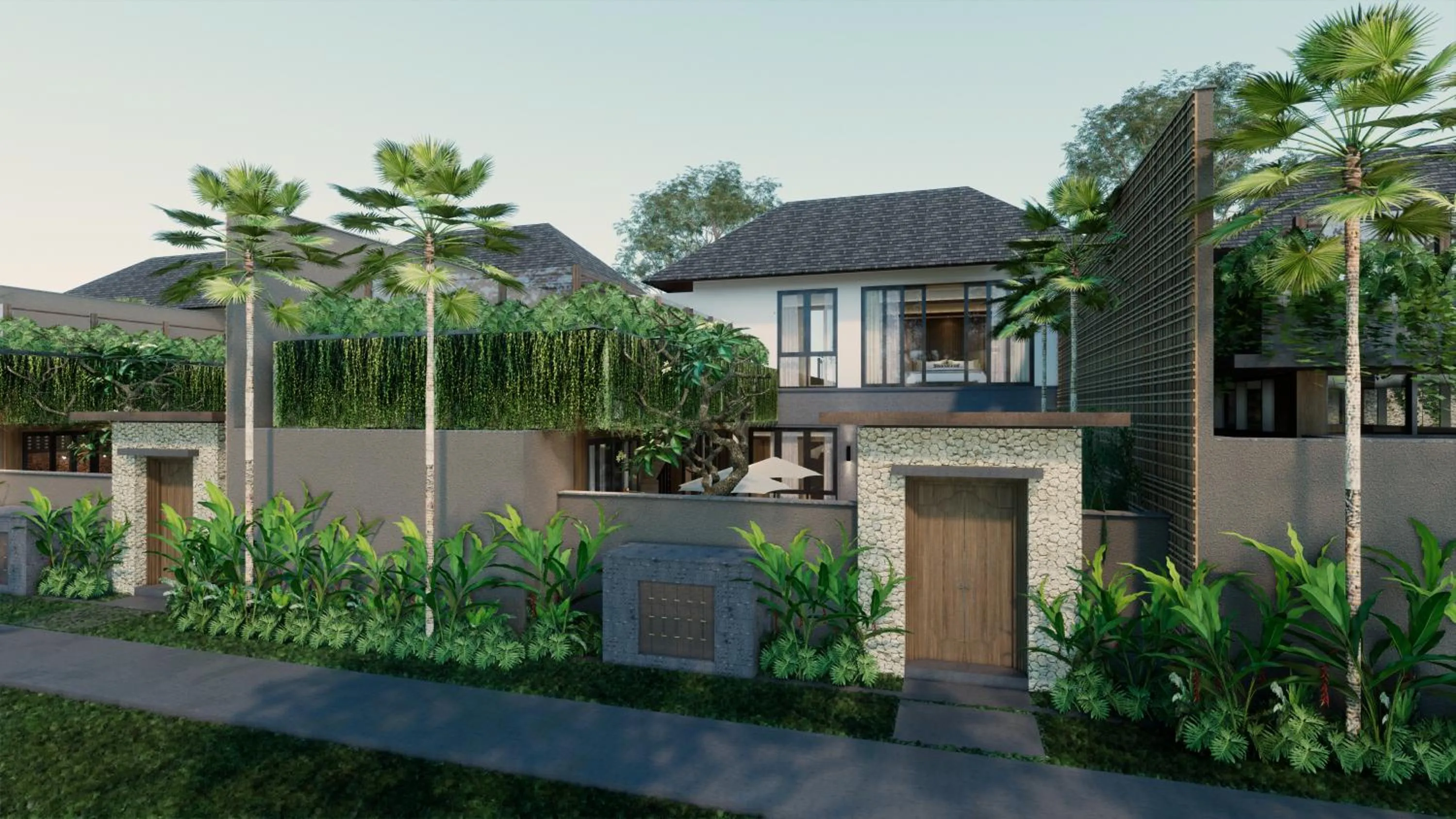 Property building in The One Boutique Villa