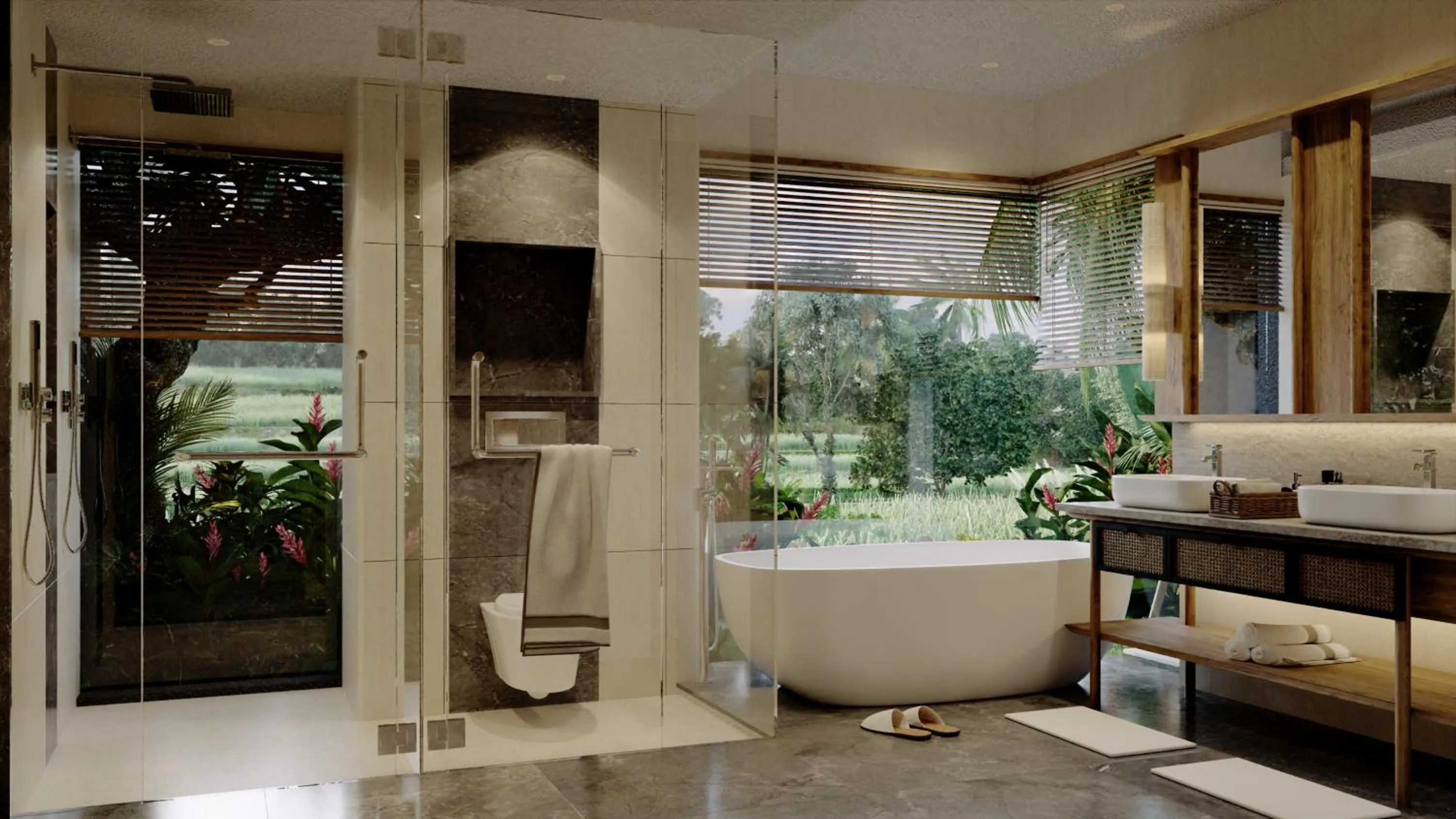 Shower in The One Boutique Villa