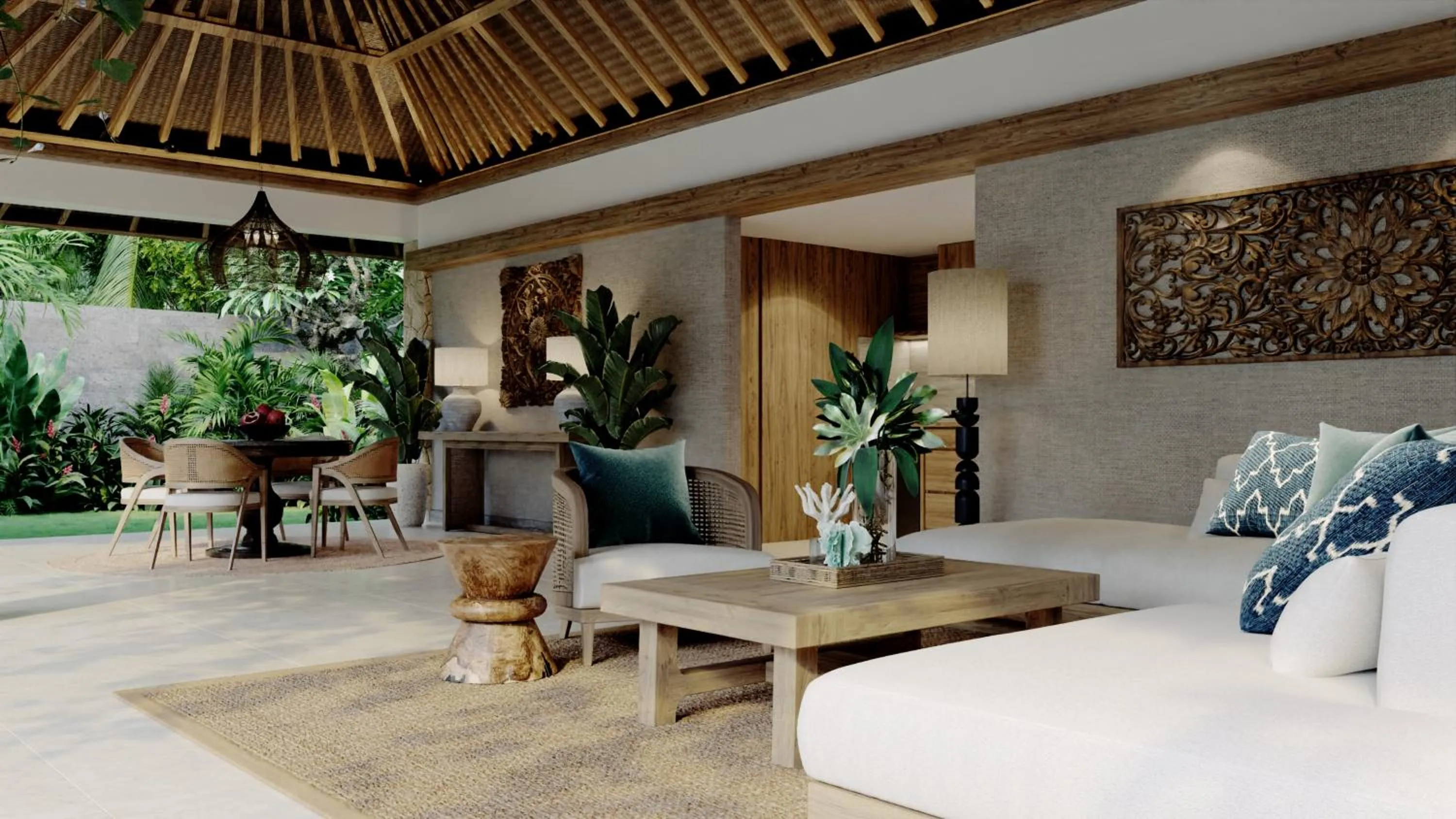 Living room in The One Boutique Villa
