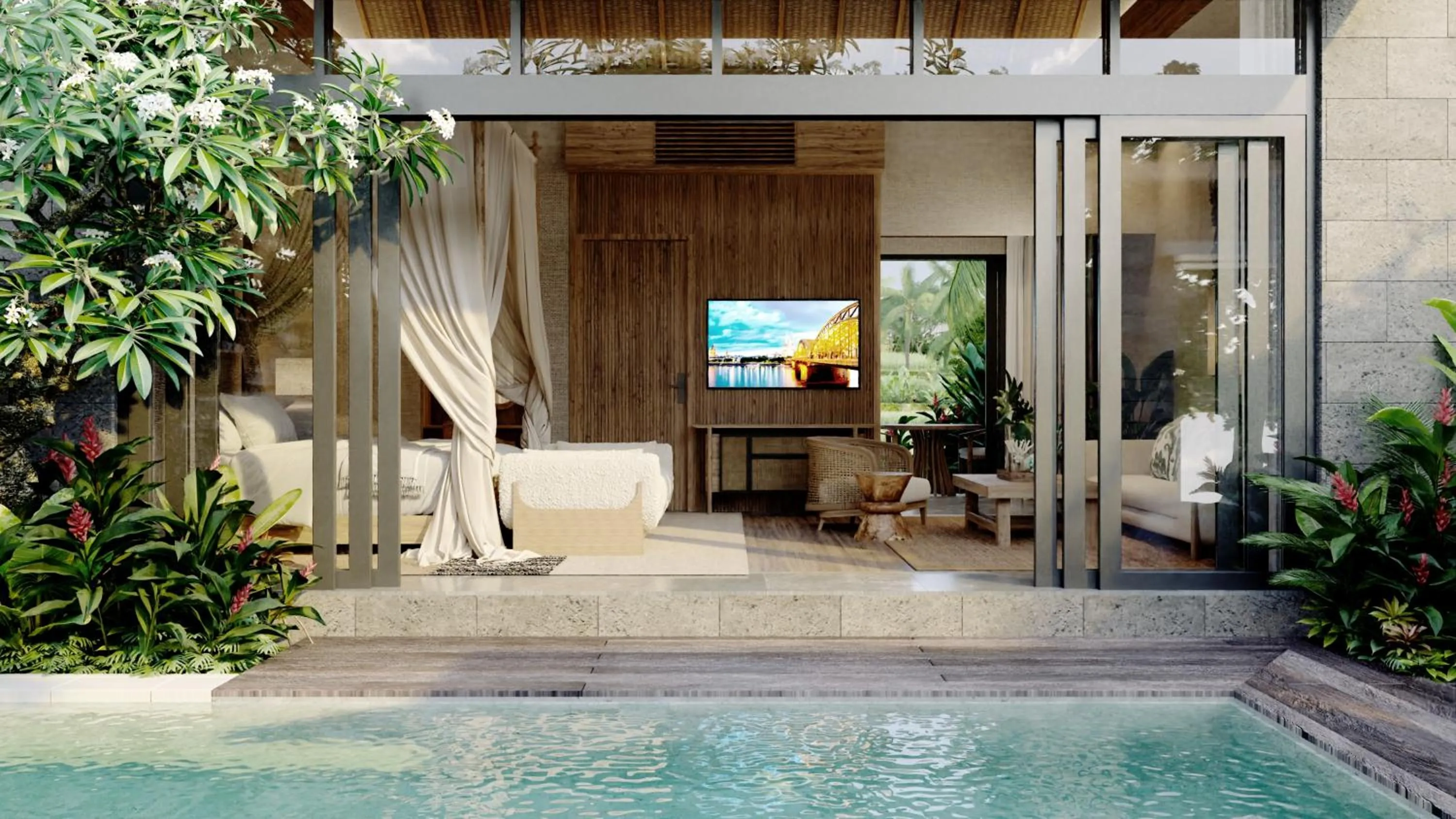 Property building in The One Boutique Villa