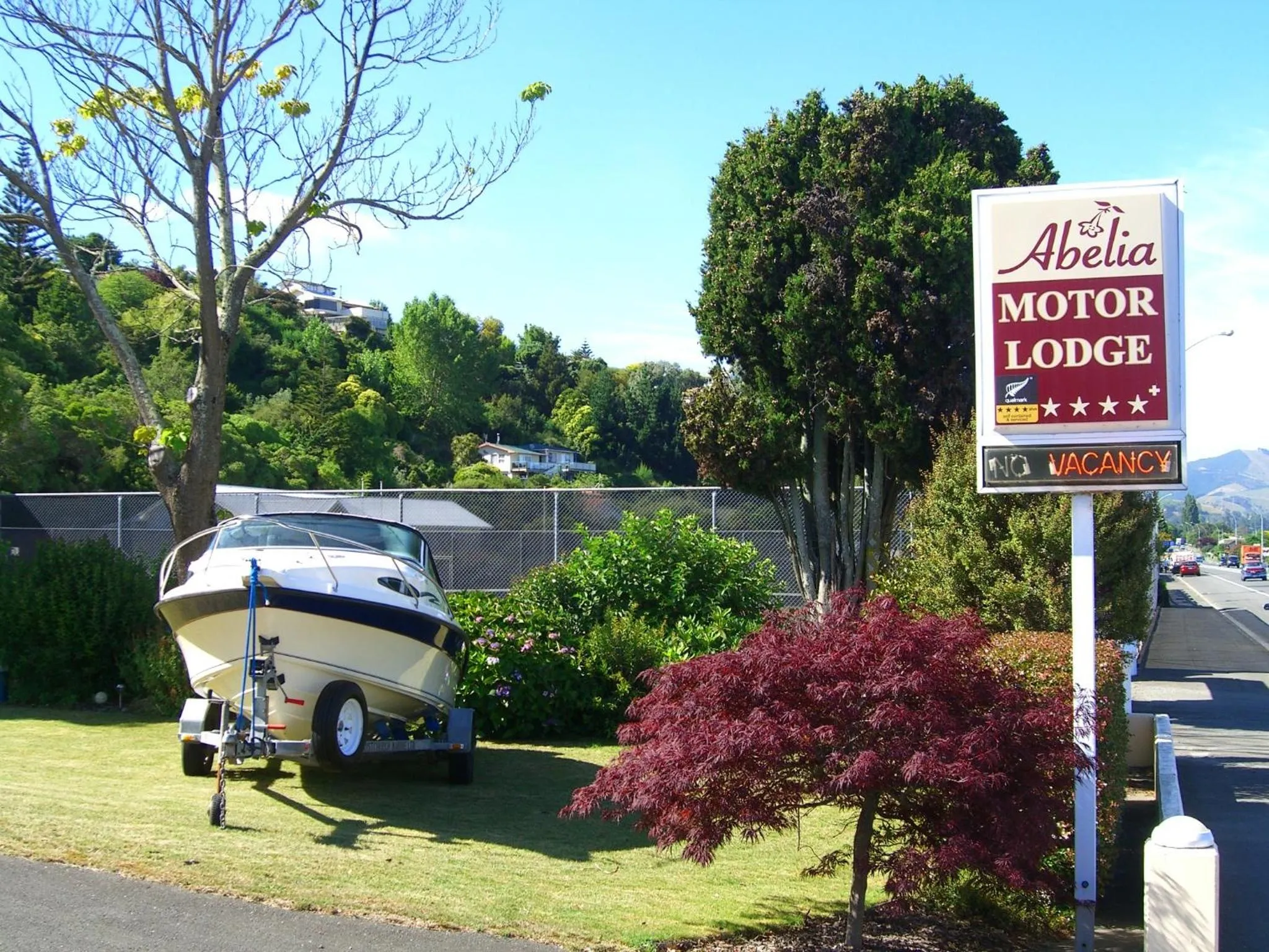 Property logo or sign in Abelia Motor Lodge
