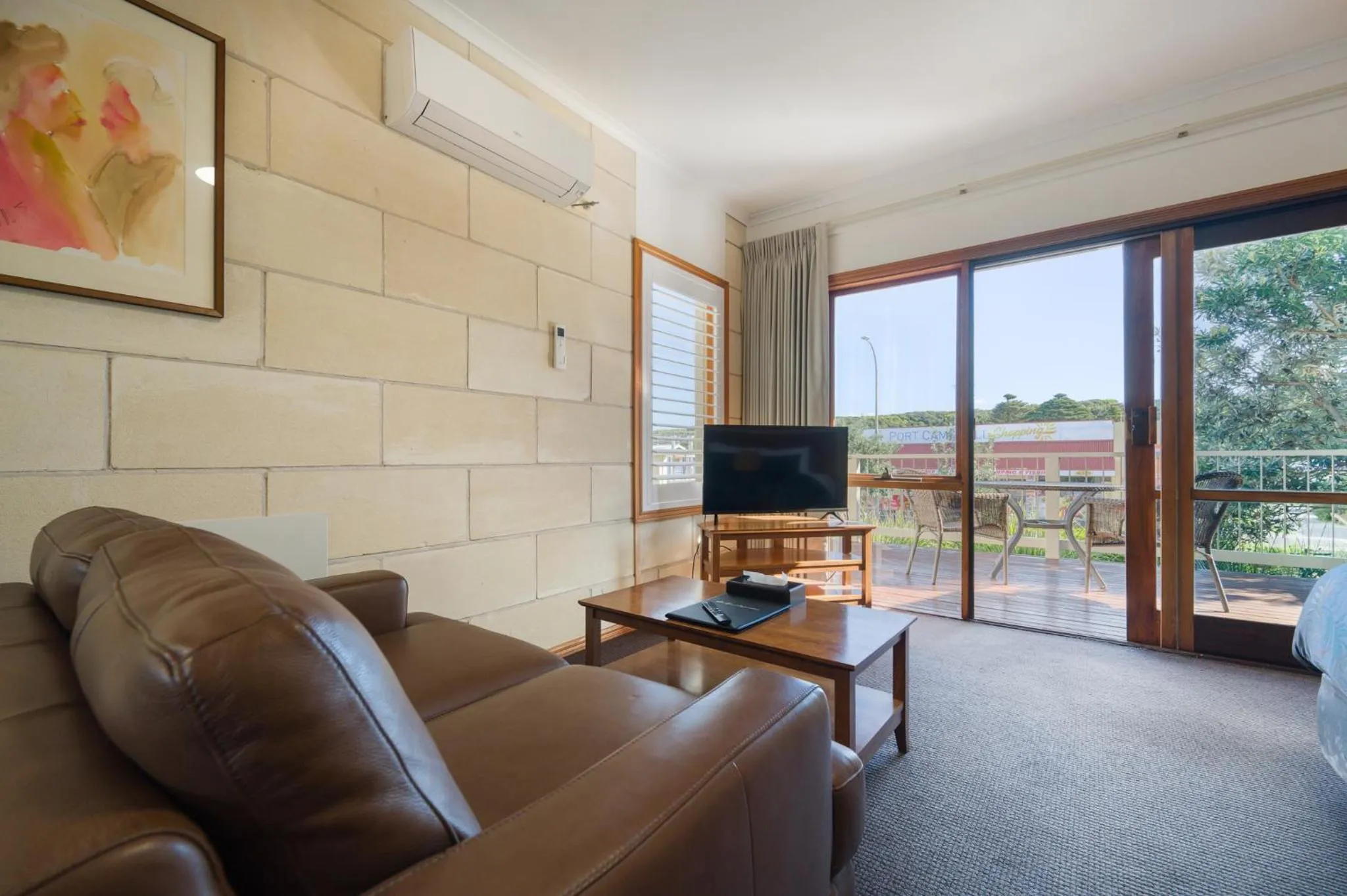 Seating area in Loch Ard Motor Inn
