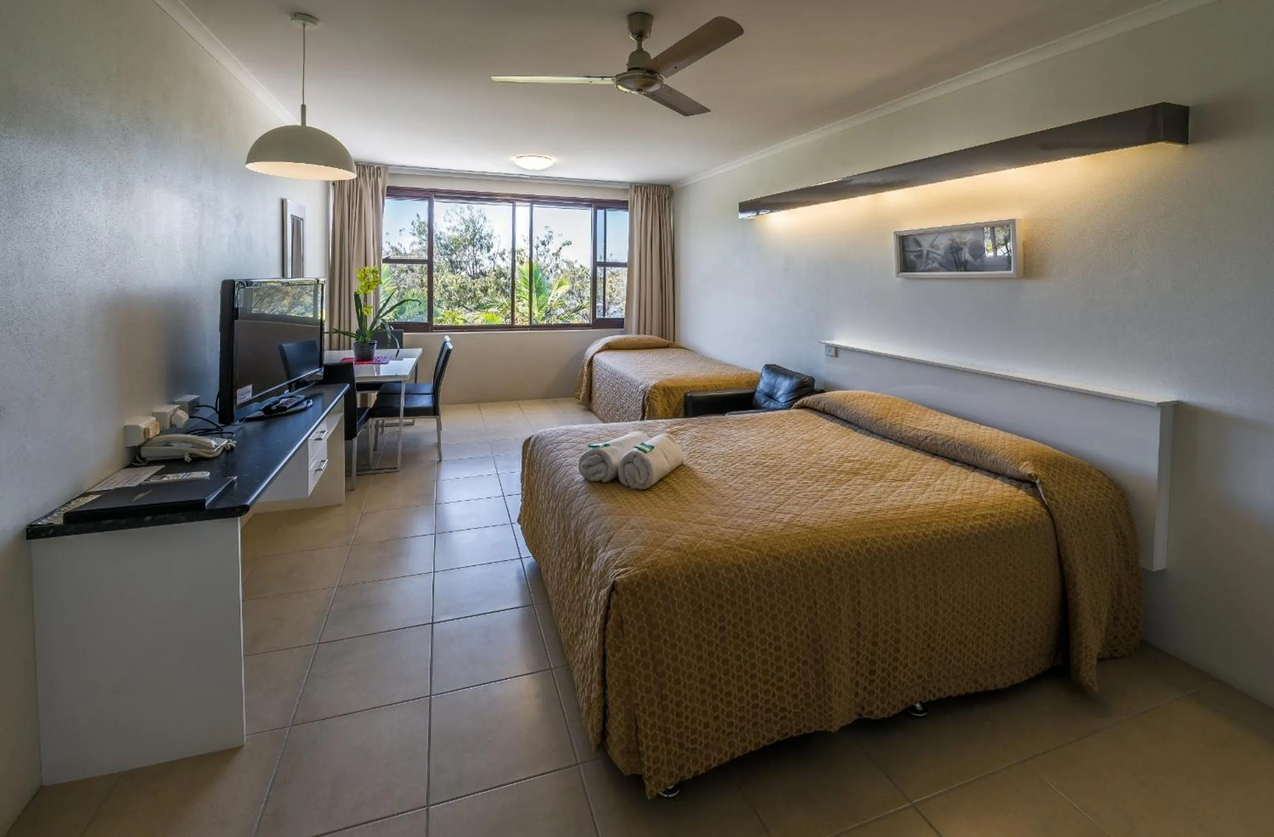 Bed in Rosslyn Bay Resort Yeppoon