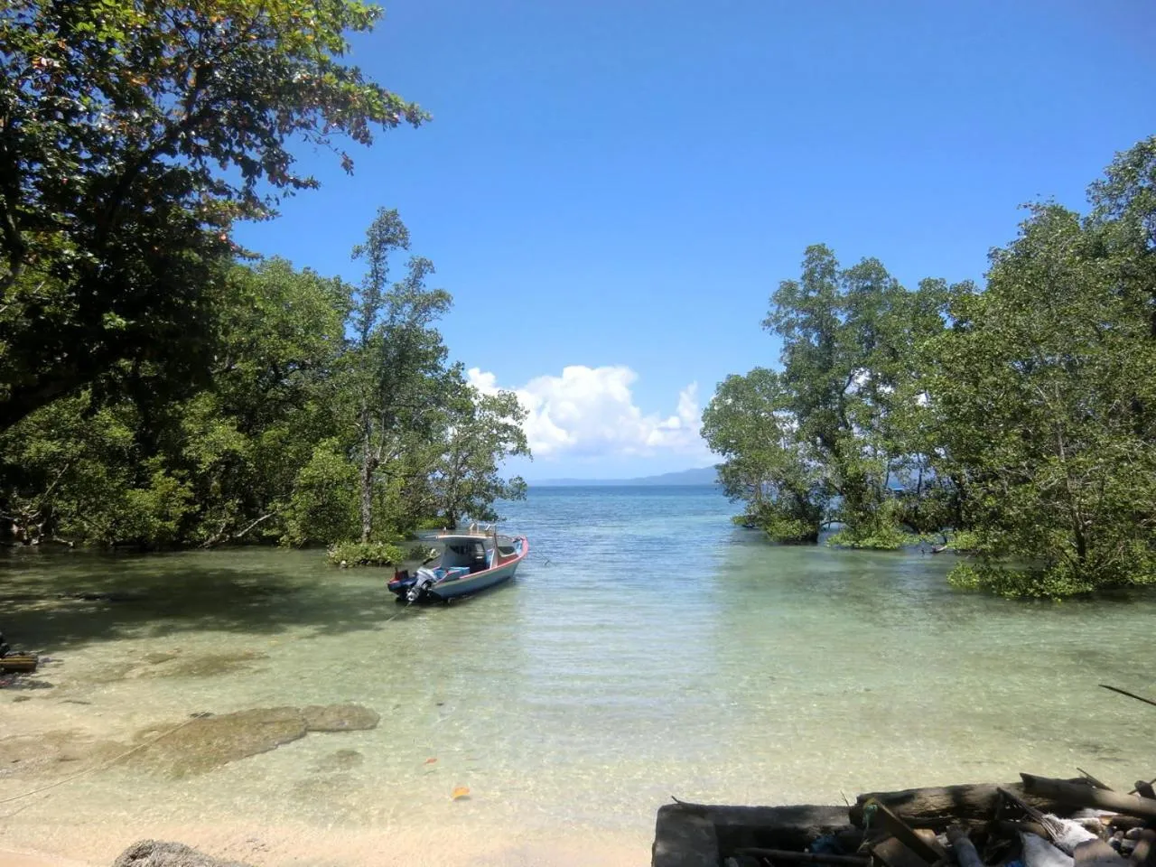 Beach in Bunaken Sea Garden Resort