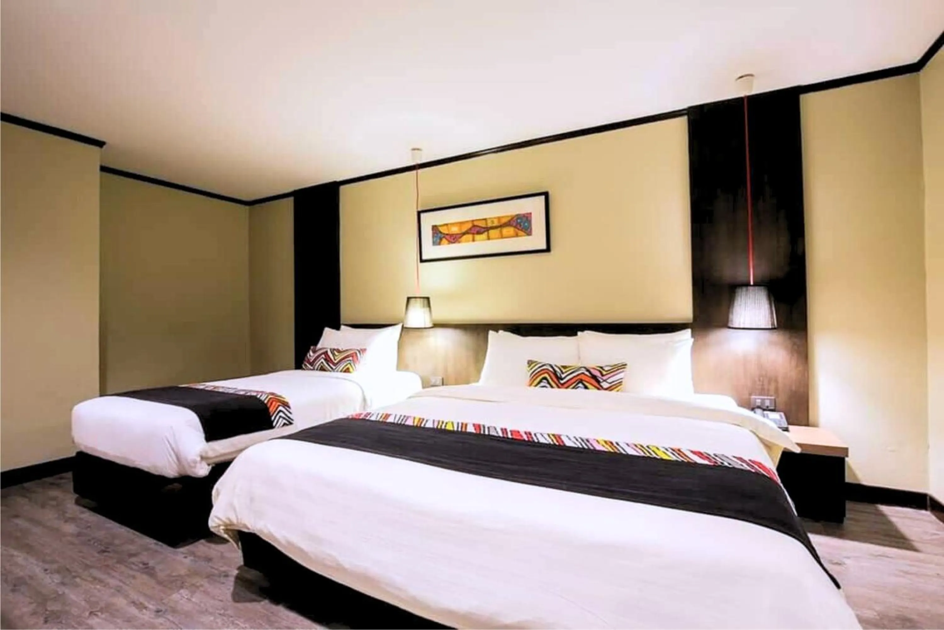 Bedroom, Bed in Bangkok Inter Place