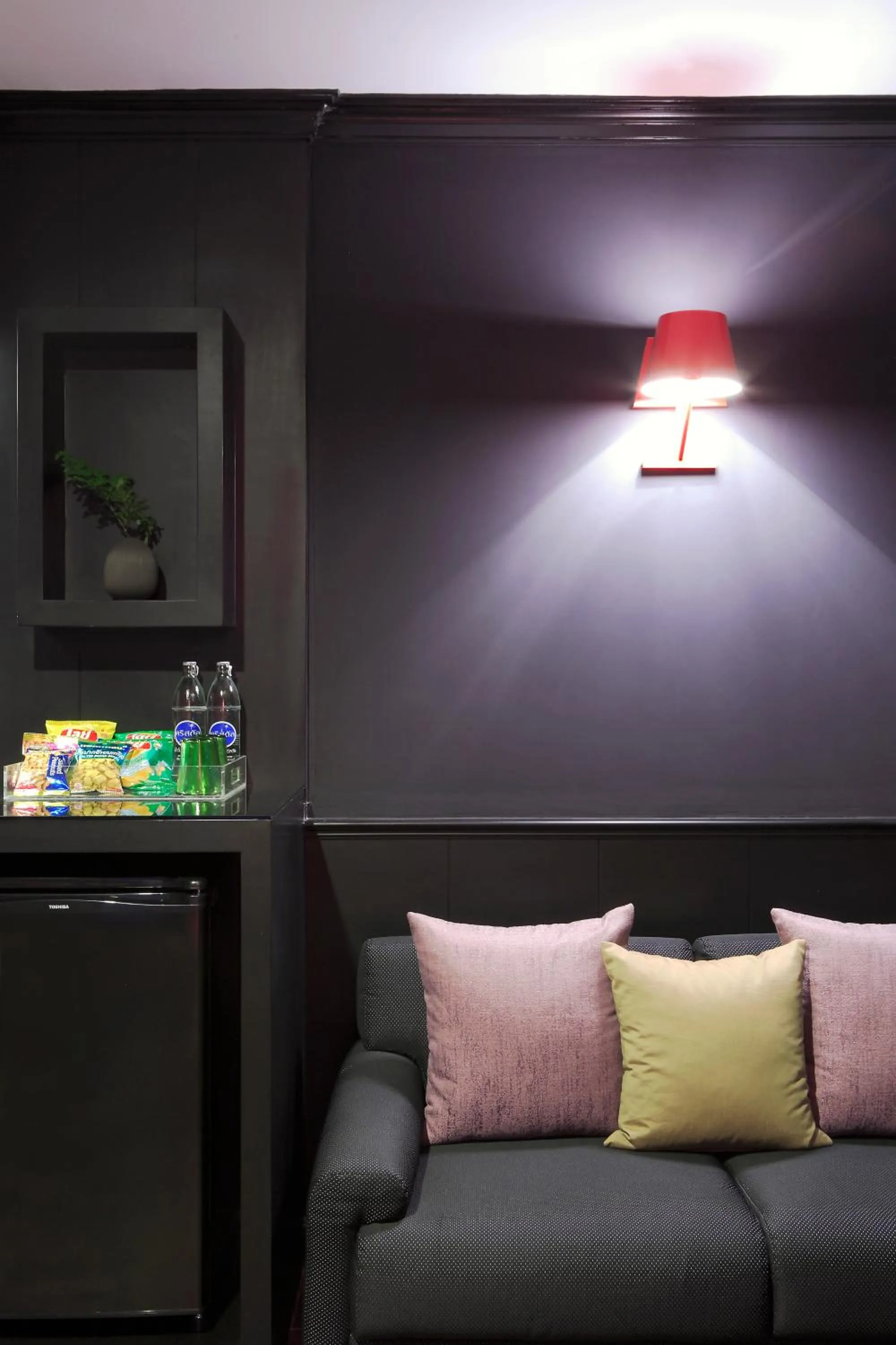 Living room in Bangkok Inter Place