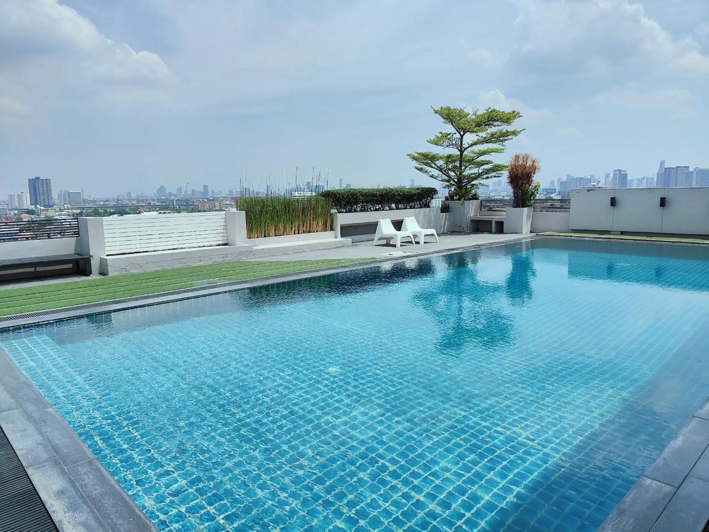Pool view in Bangkok Inter Place