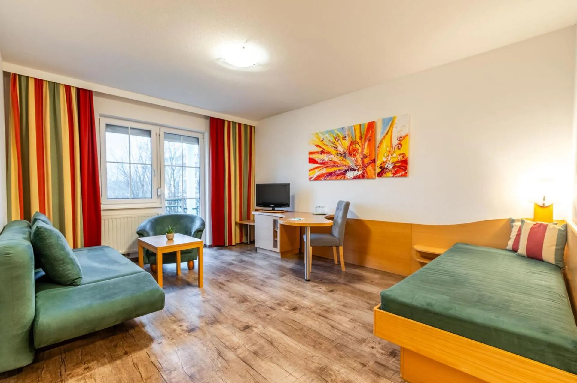 Living room in Hotel Xylophon - inklusive Thermeneintritte