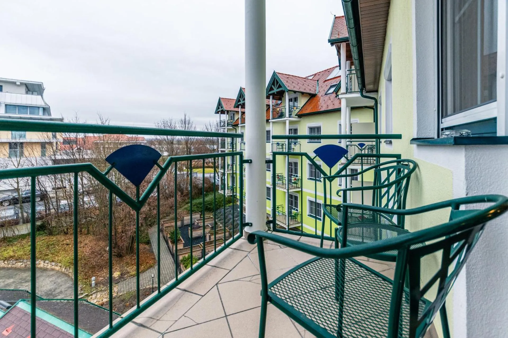 View (from property/room) in Hotel Xylophon - inklusive Thermeneintritte