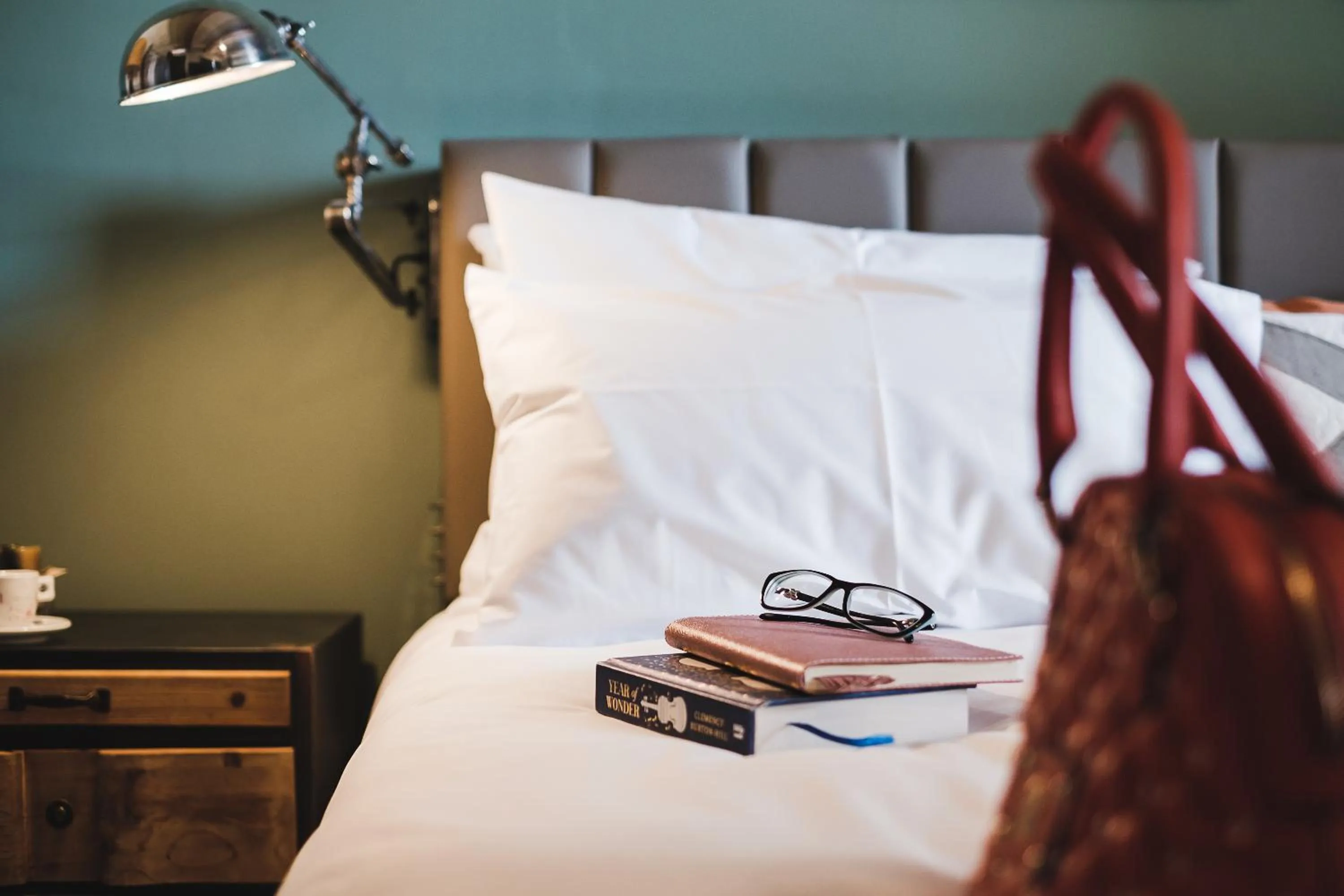 Bed in Talbot & Bons Bed & Breakfast