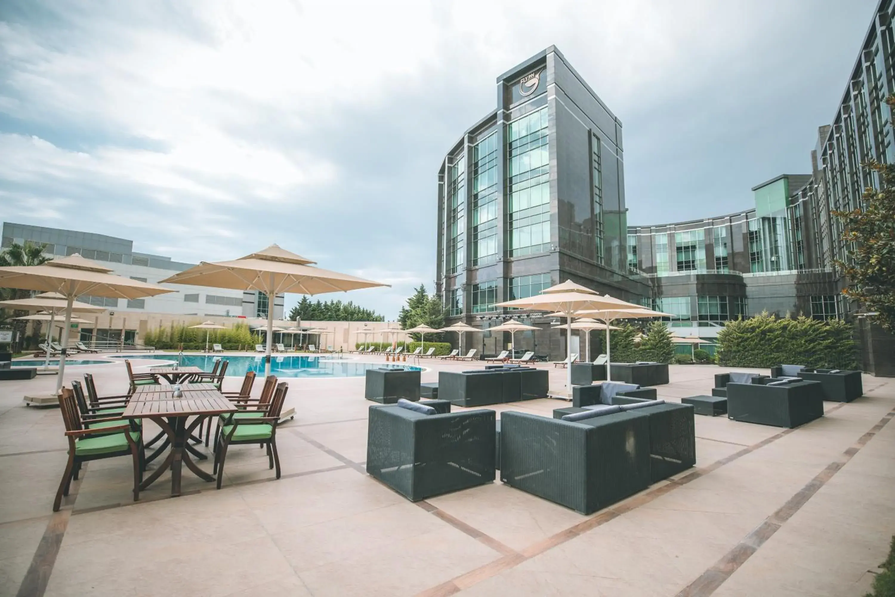 Property building in FLY INN BAKU Property building in FLY INN BAKU