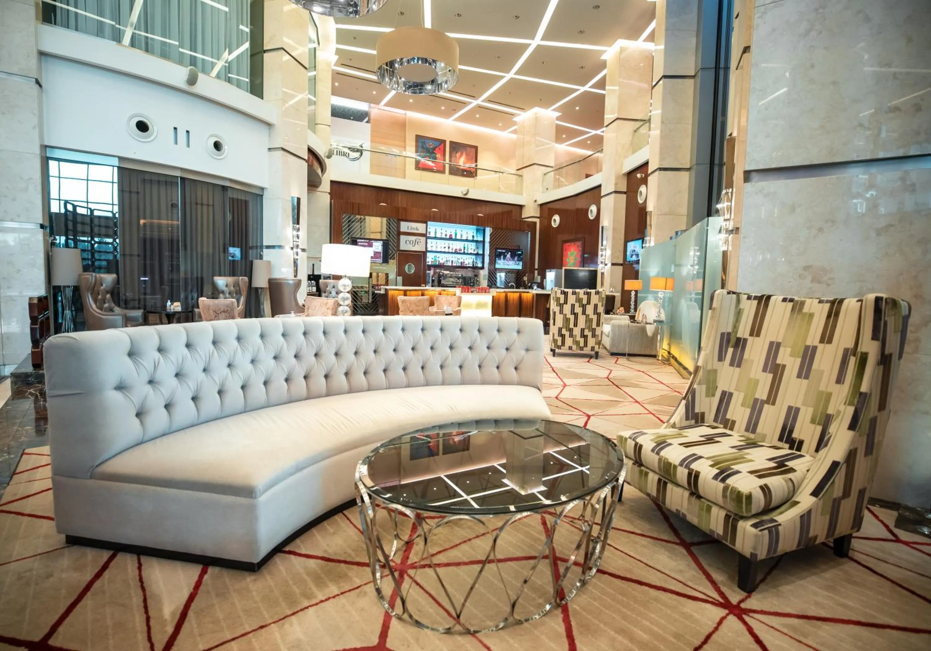 Lobby or reception in FLY INN BAKU