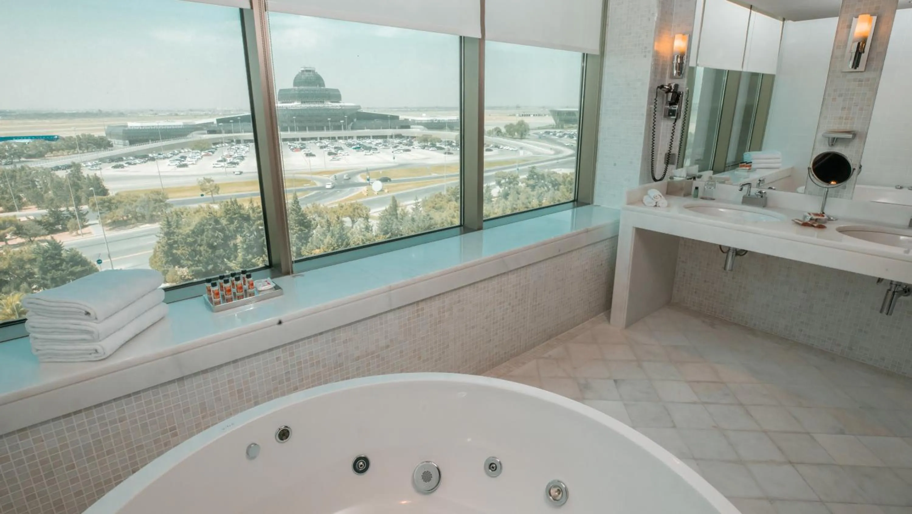 Bathroom in FLY INN BAKU