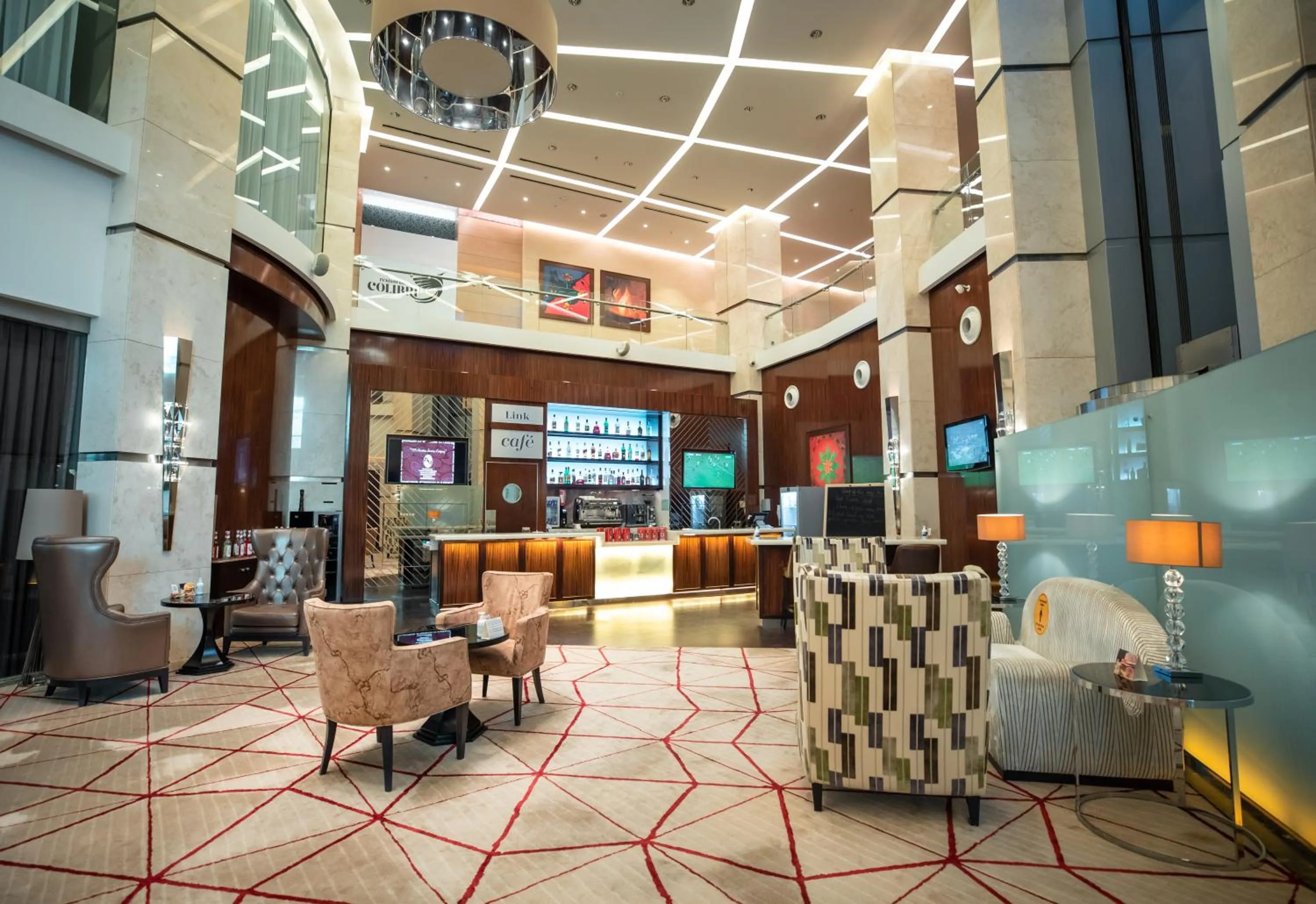 Lounge or bar in FLY INN BAKU