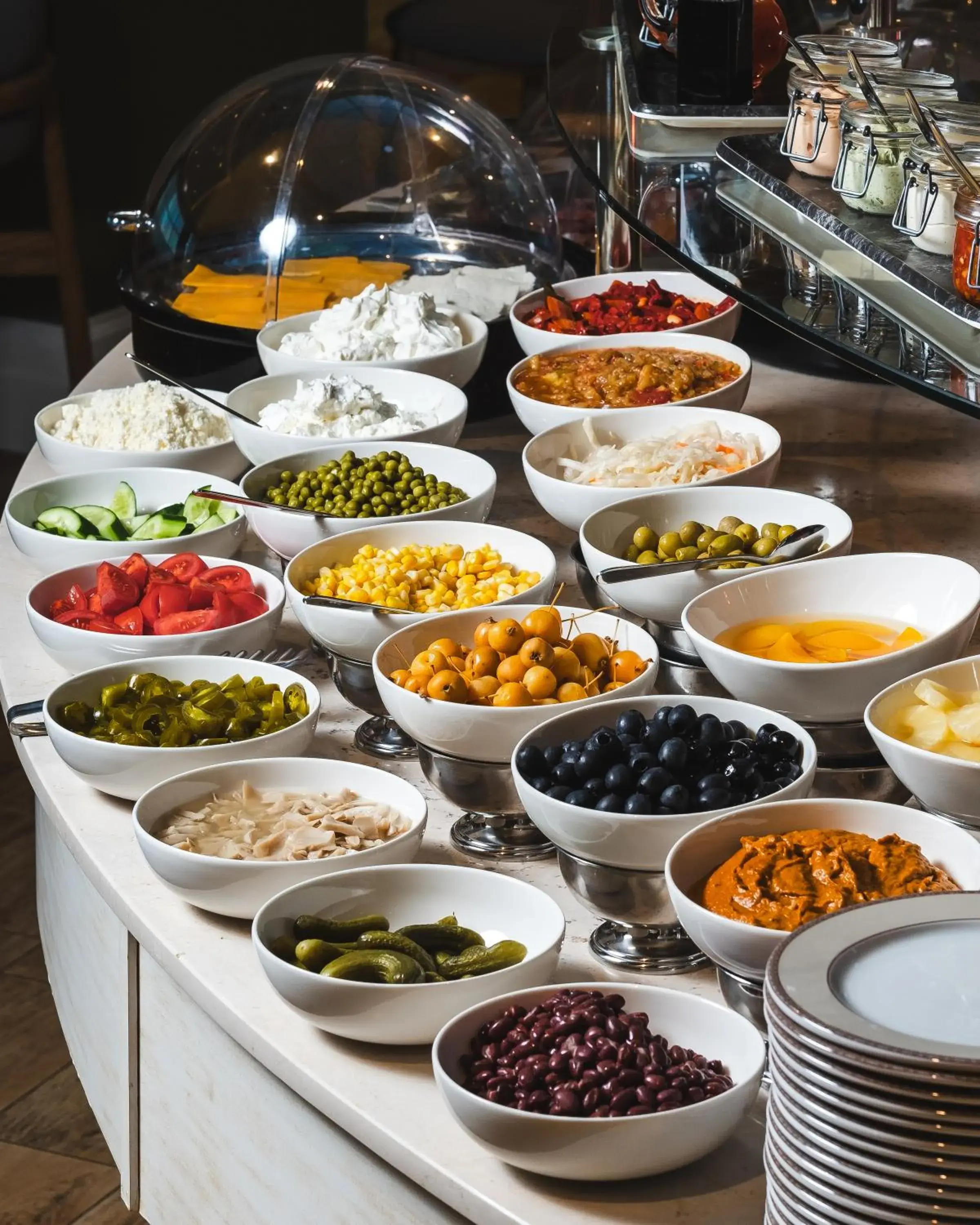 Buffet breakfast in FLY INN BAKU Buffet breakfast in FLY INN BAKU