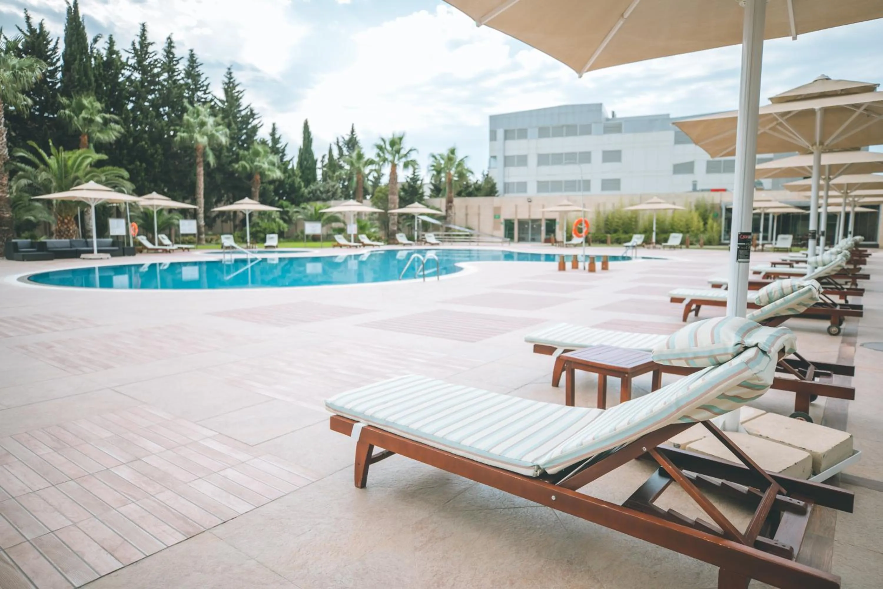 Swimming pool in FLY INN BAKU