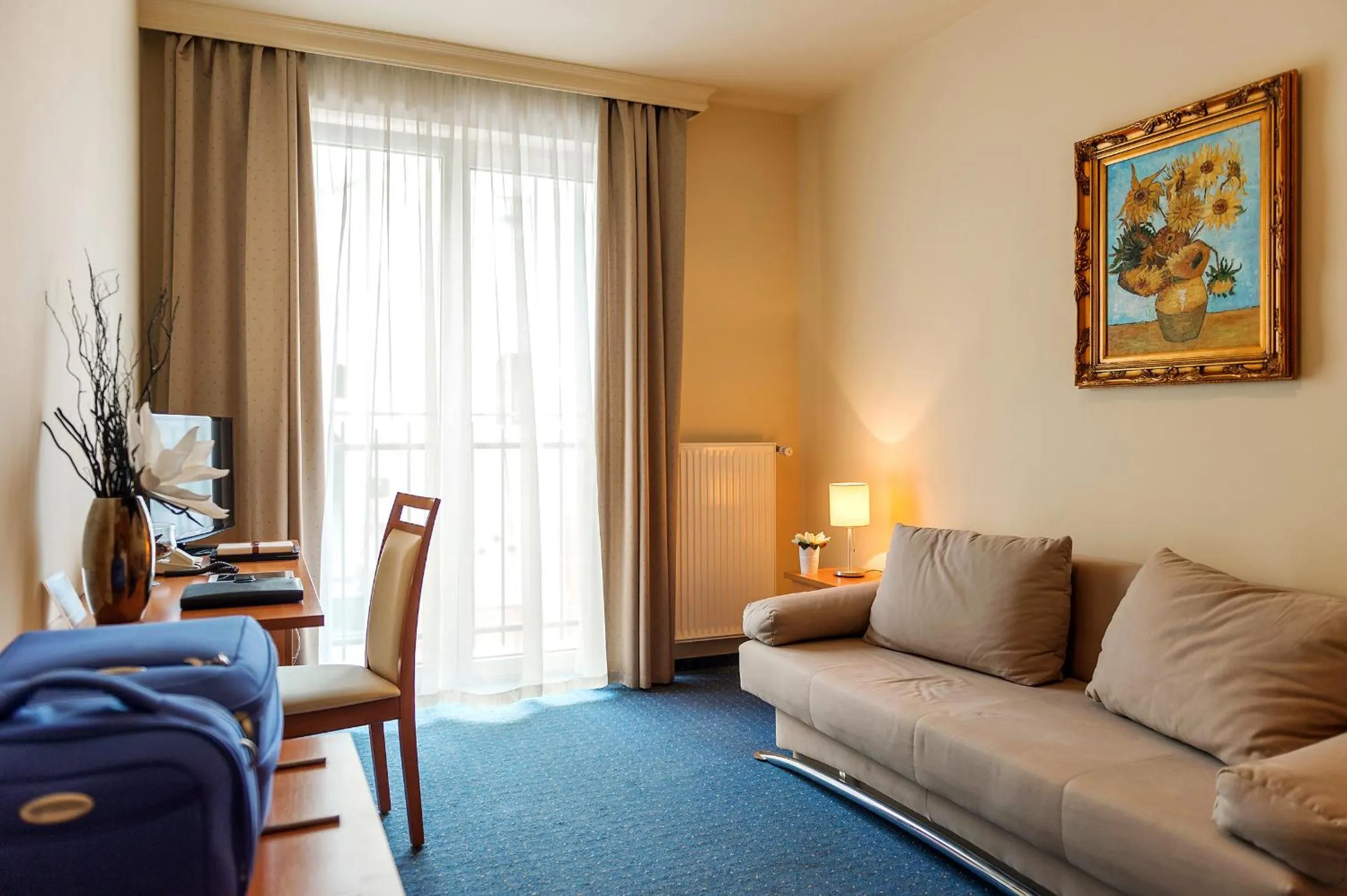 Living room in P4W Hotel Residence Szombathely