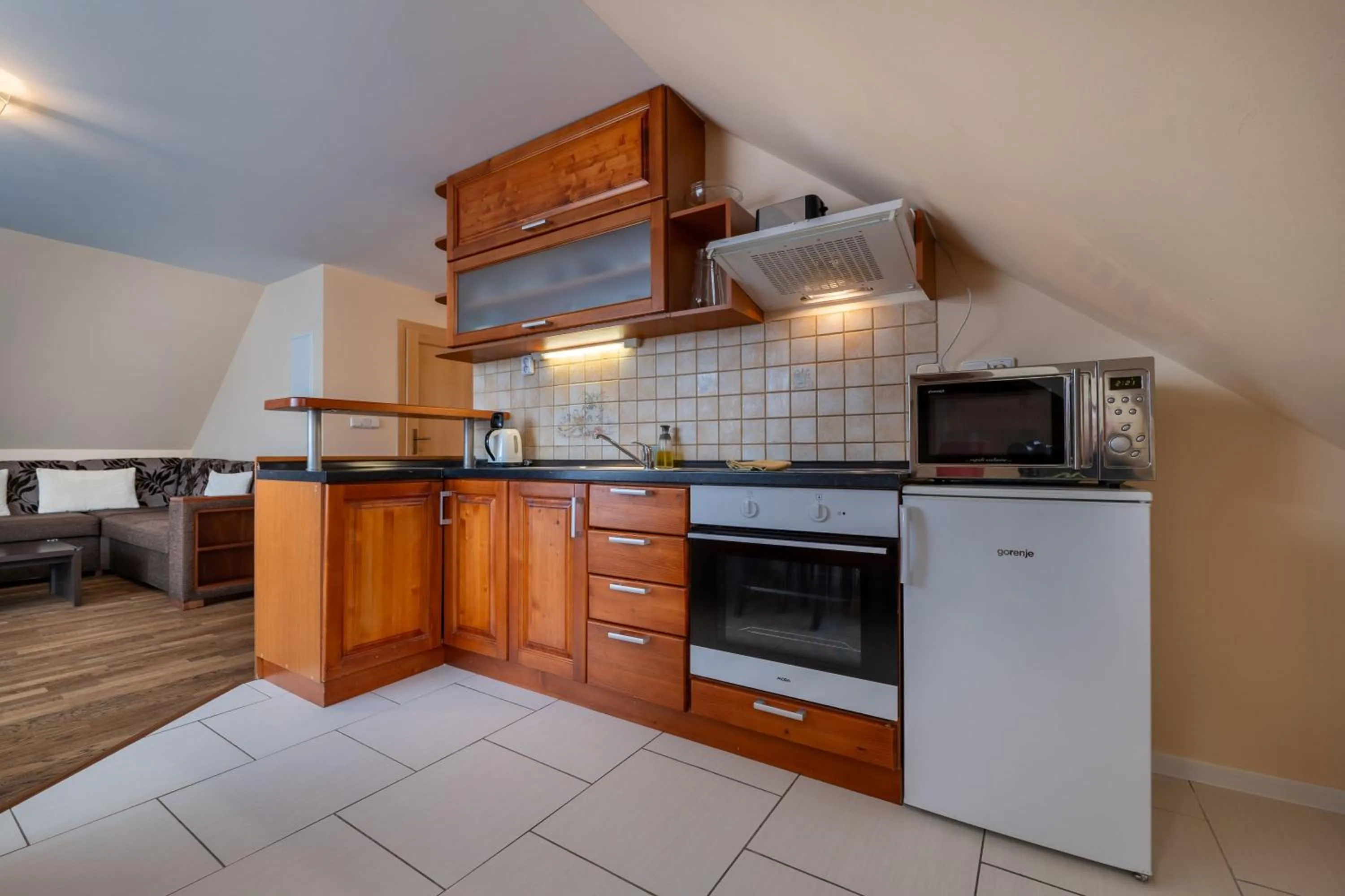 kitchen in Apartmány Dreams