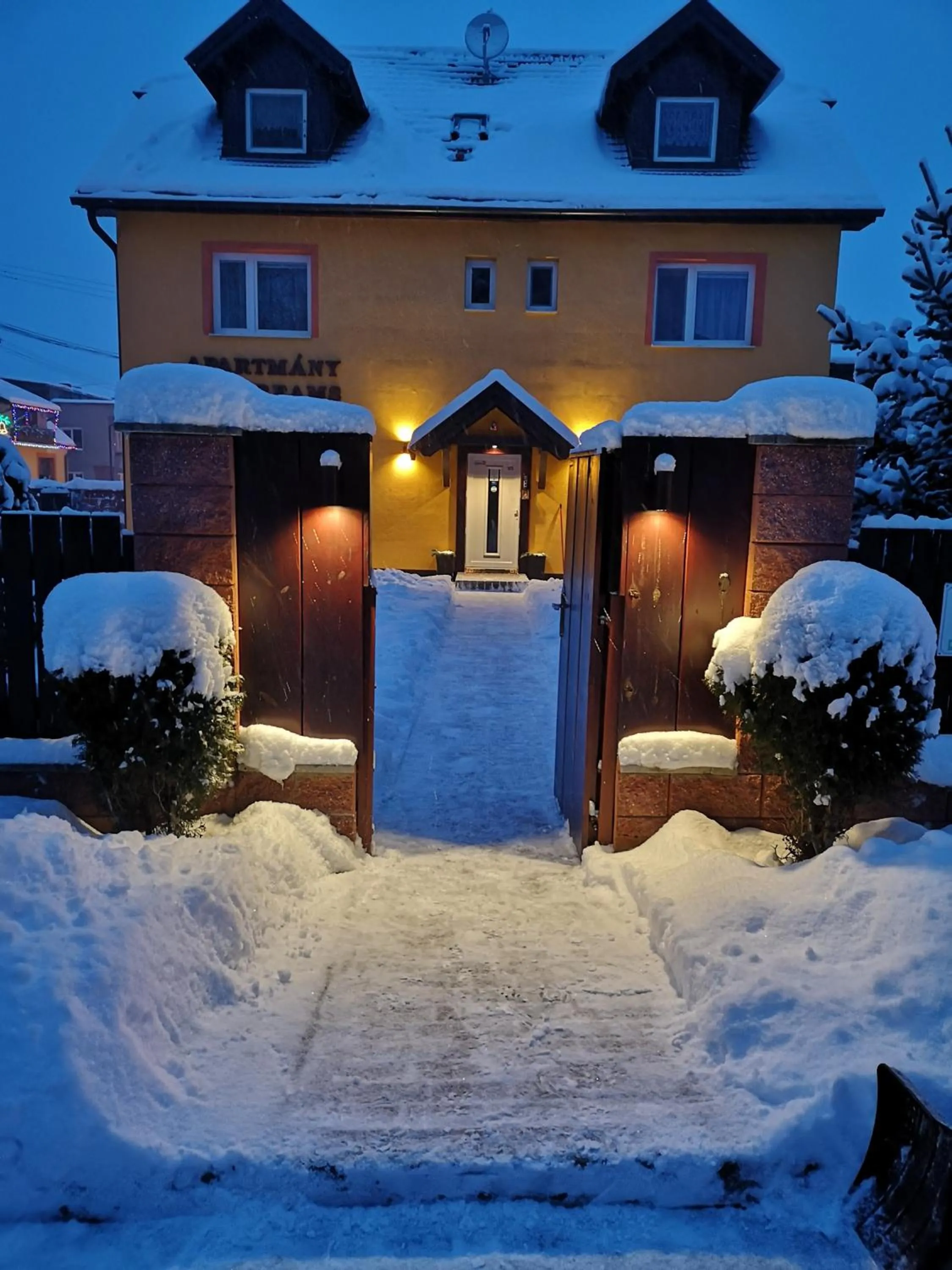 Facade/entrance in Apartmány Dreams