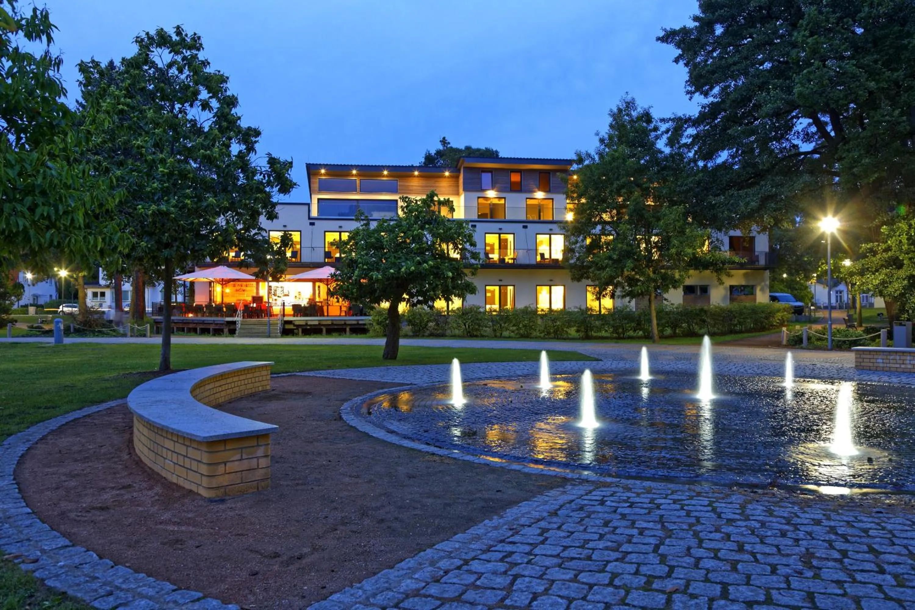 Location in Hotel am Kurpark