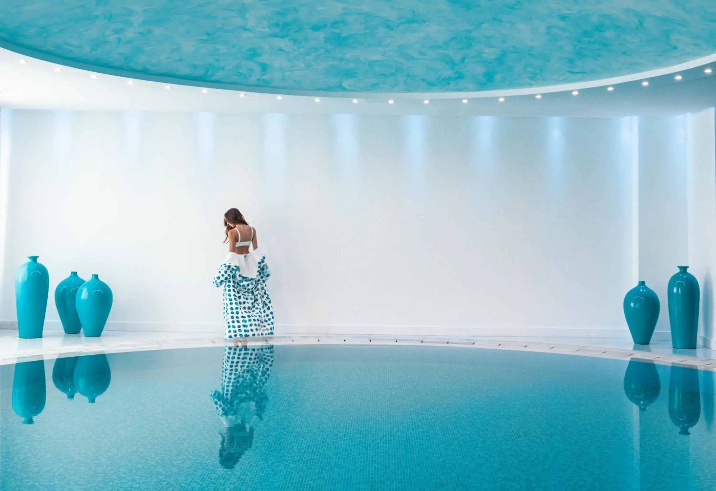 Spa and wellness centre/facilities in Mitsis Selection Blue Domes Spa and wellness centre/facilities in Mitsis Selection Blue Domes
