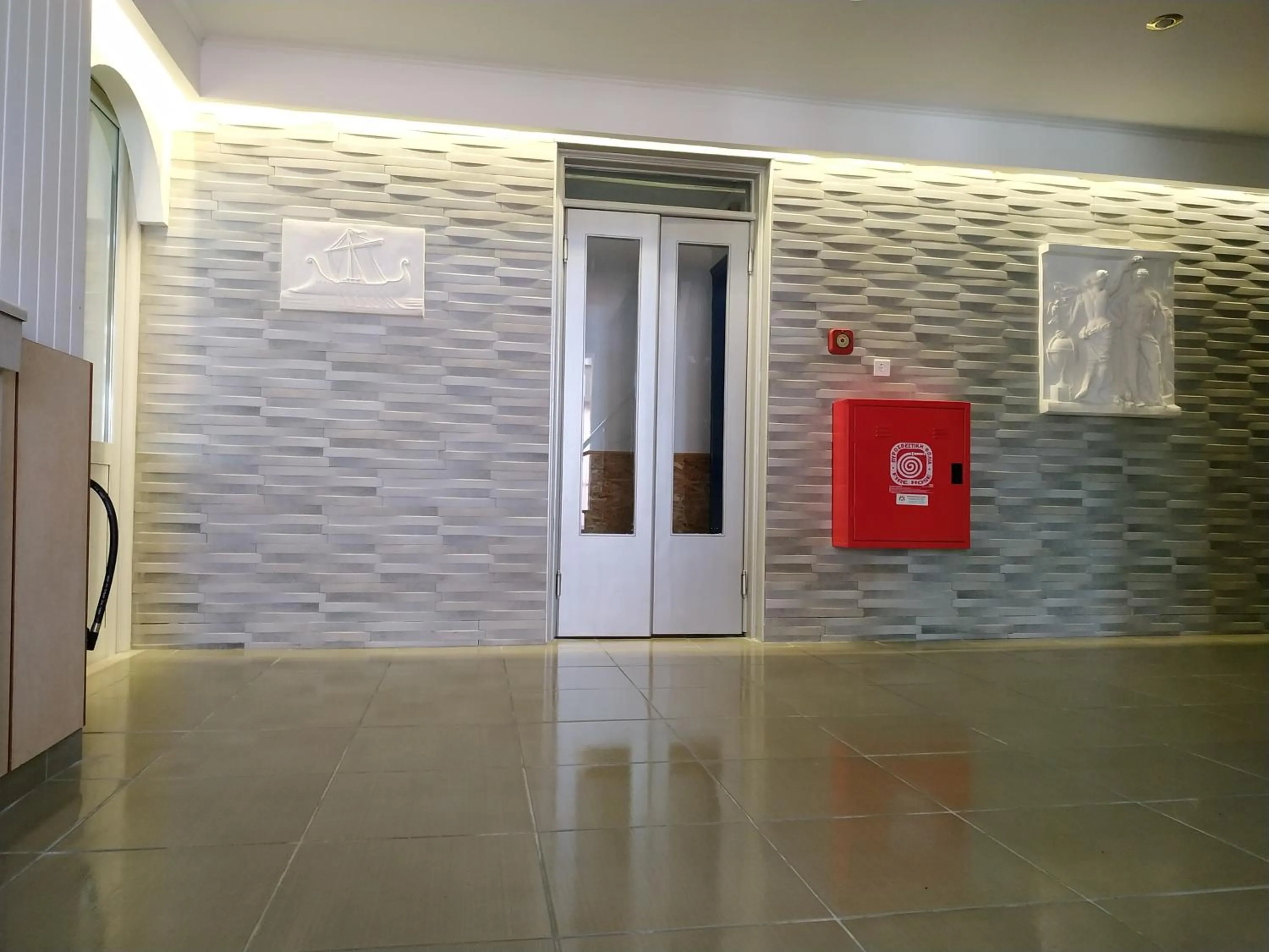 Lobby or reception in Antonios Hotel