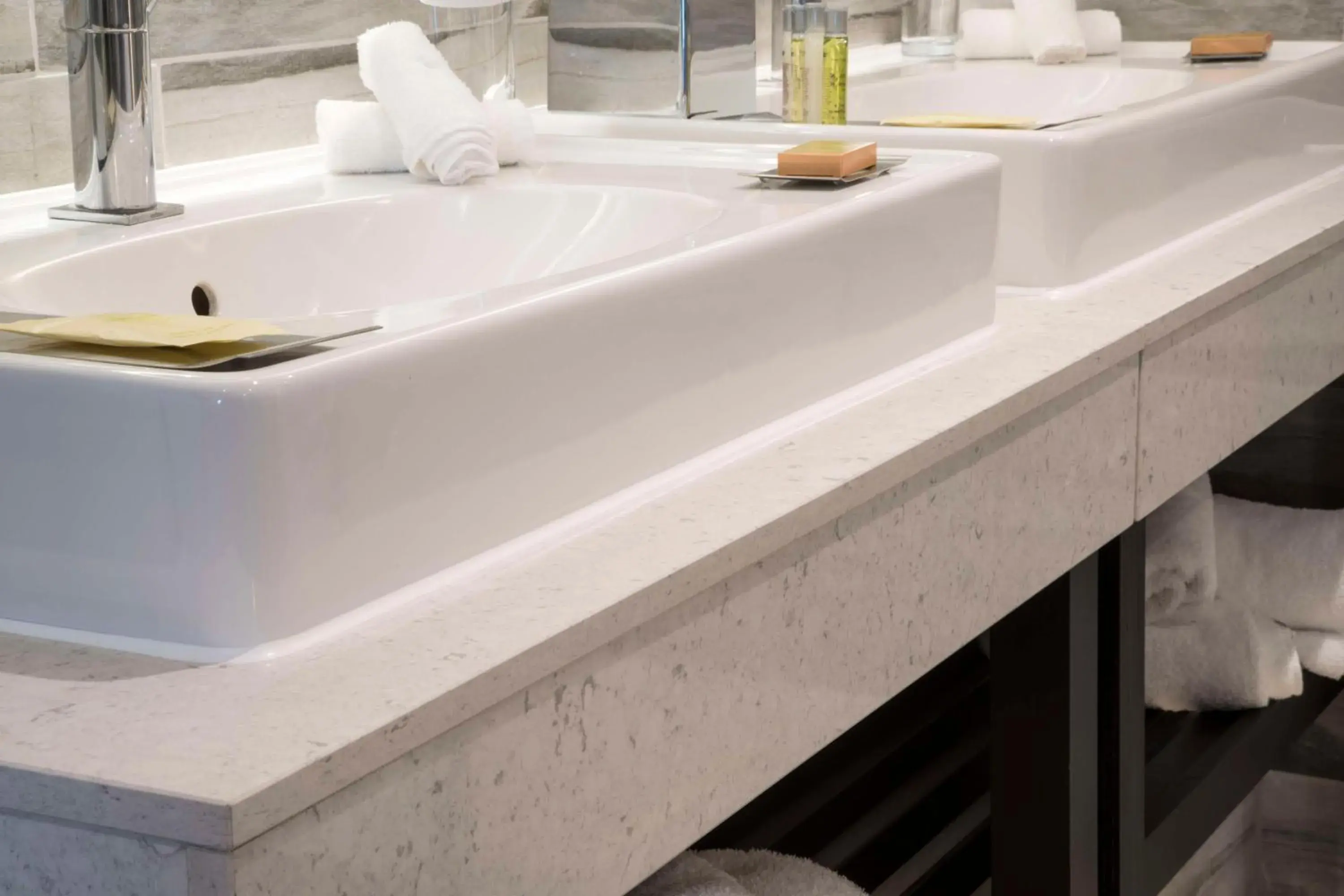 Bathroom in DoubleTree by Hilton Bristol South - Cadbury House Bathroom in DoubleTree by Hilton Bristol South - Cadbury House