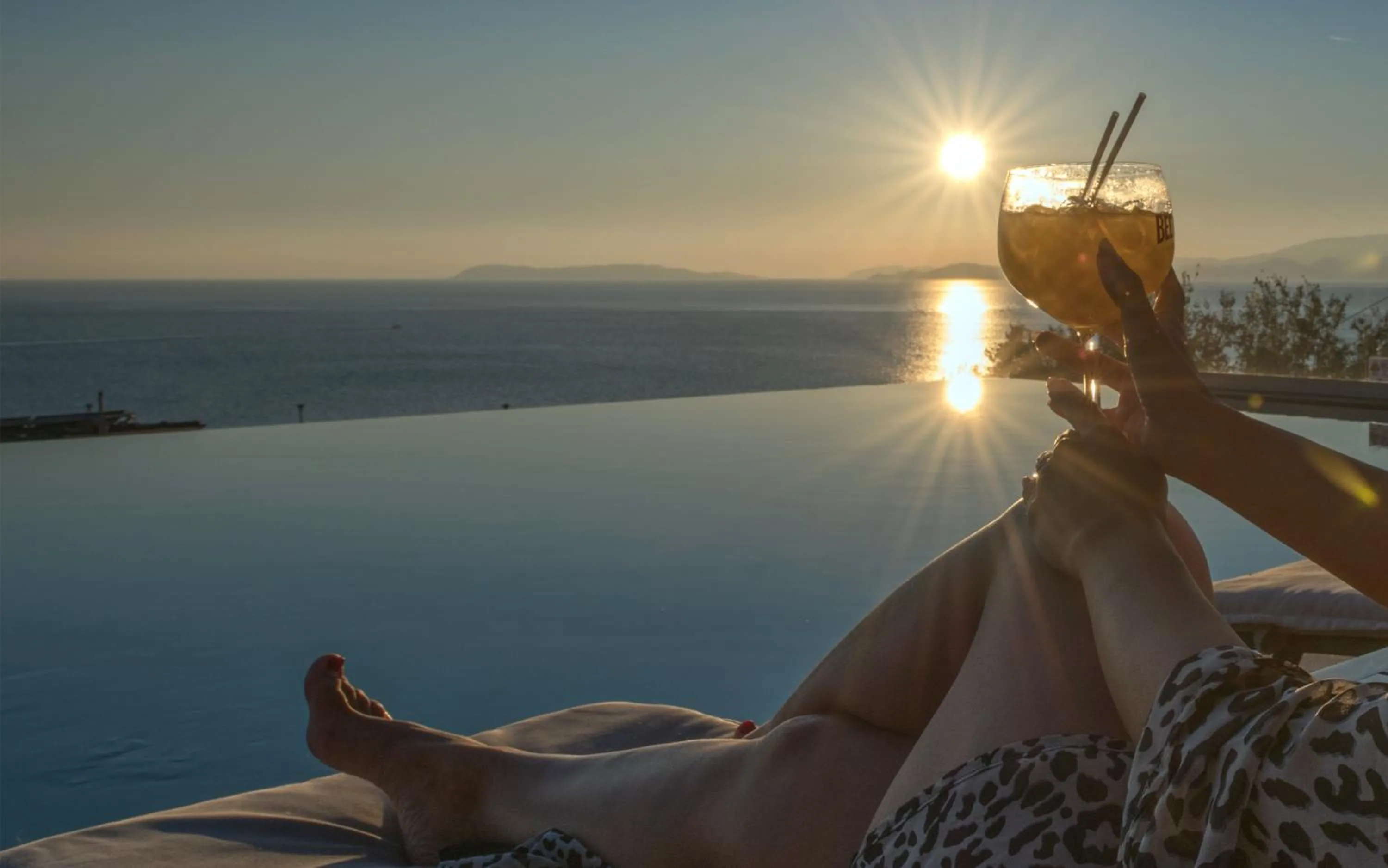 Swimming pool in Natura Luxury Boutique Hotel Skopelos