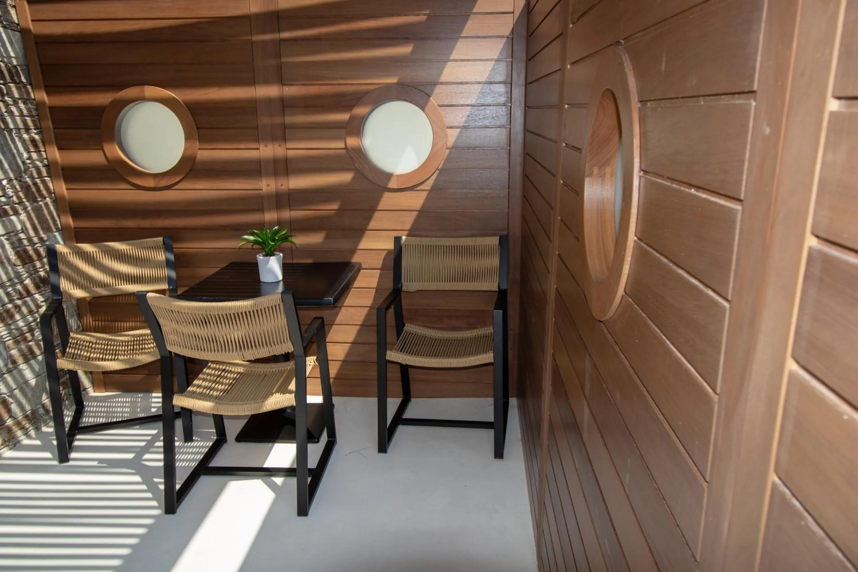 Shower in Natura Luxury Boutique Hotel Skopelos