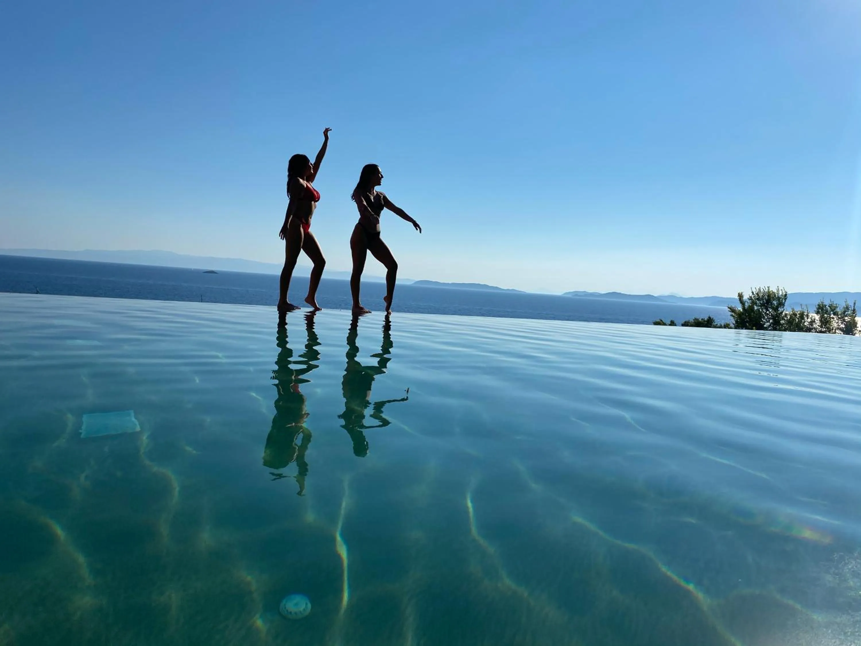 Pool view in Natura Luxury Boutique Hotel Skopelos
